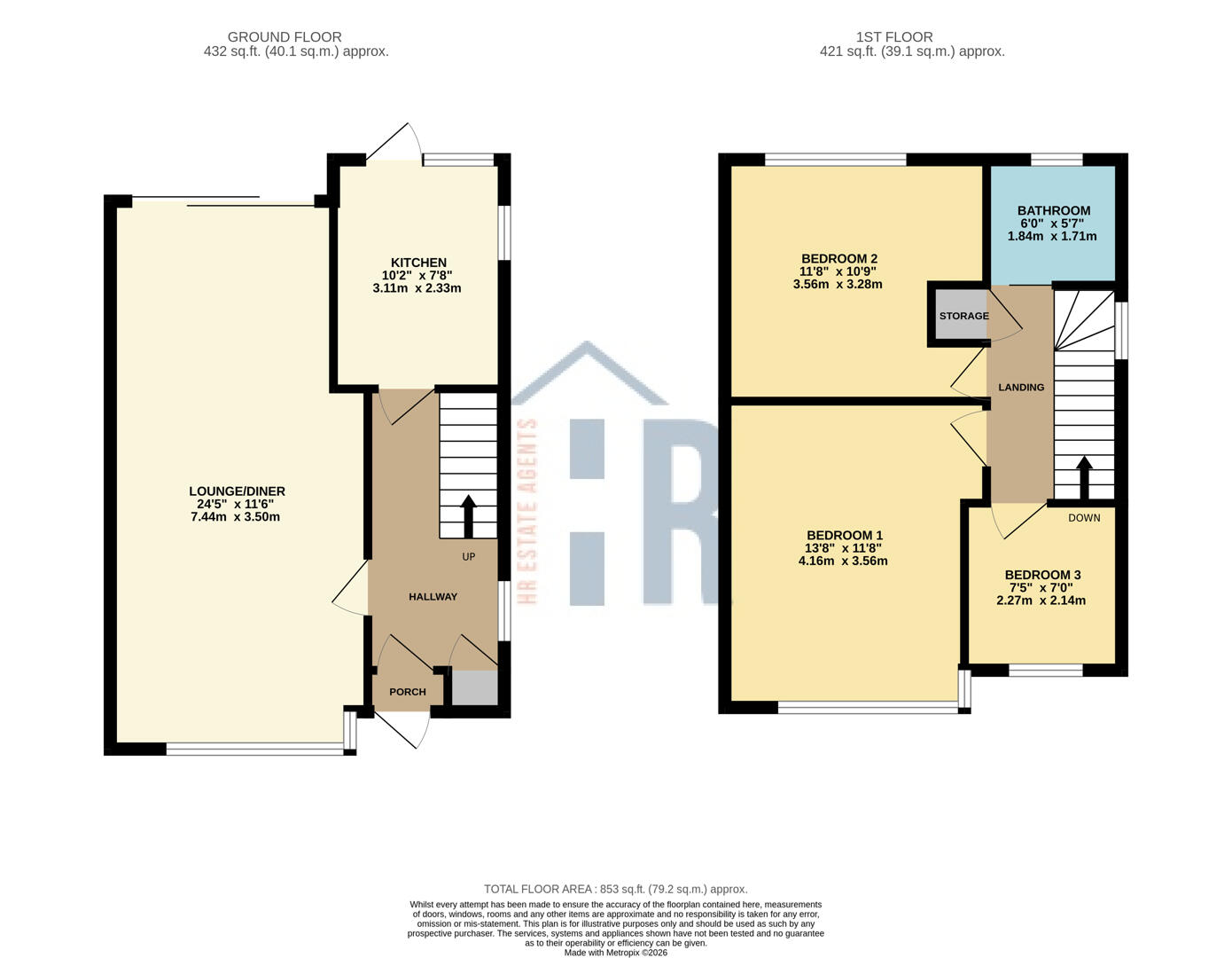 121, Gleneagles Road, Coventry floorplan