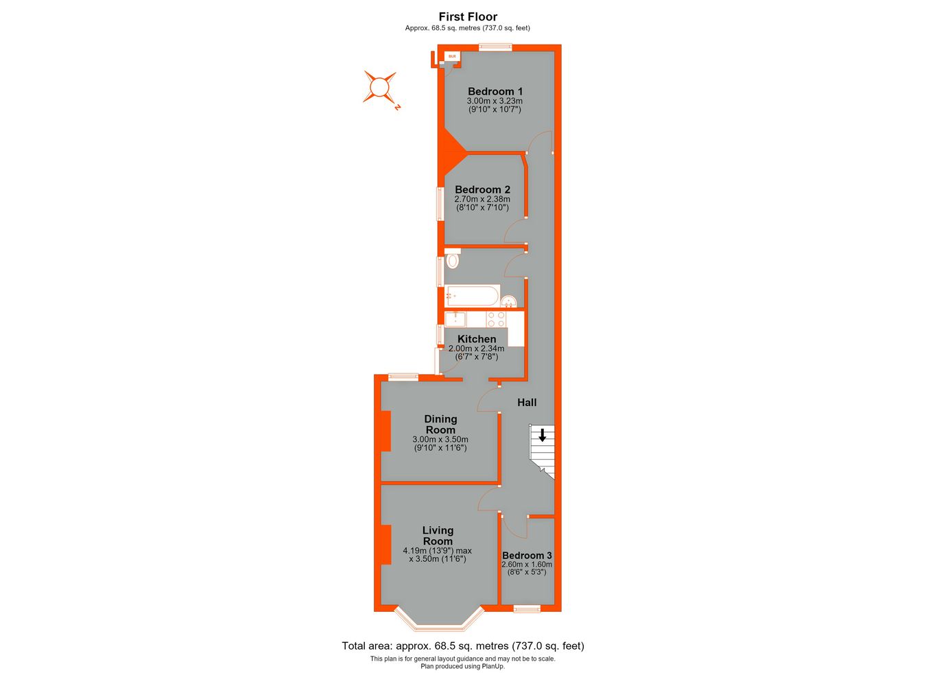 Felmingham Road, London floorplan