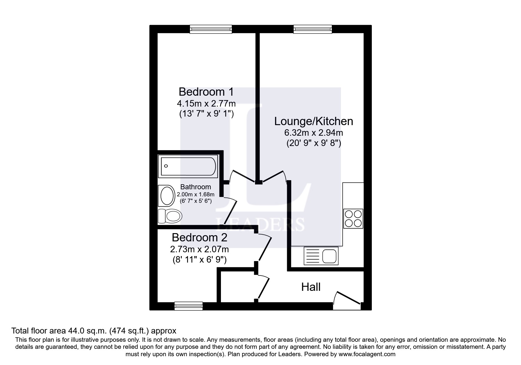 33, Perrett Walk, Kidderminster floorplan
