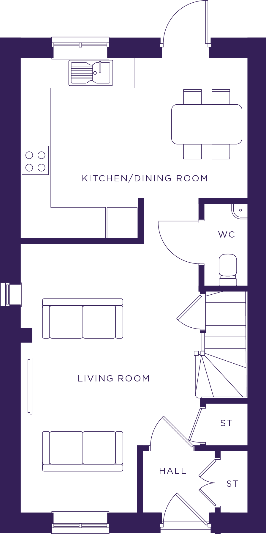 Thane Road, Beeston floorplan