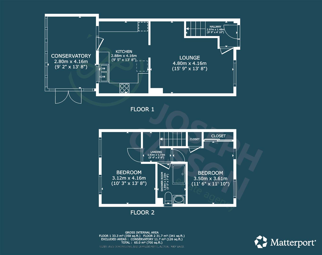 19, Condell Close, Bridgwater floorplan