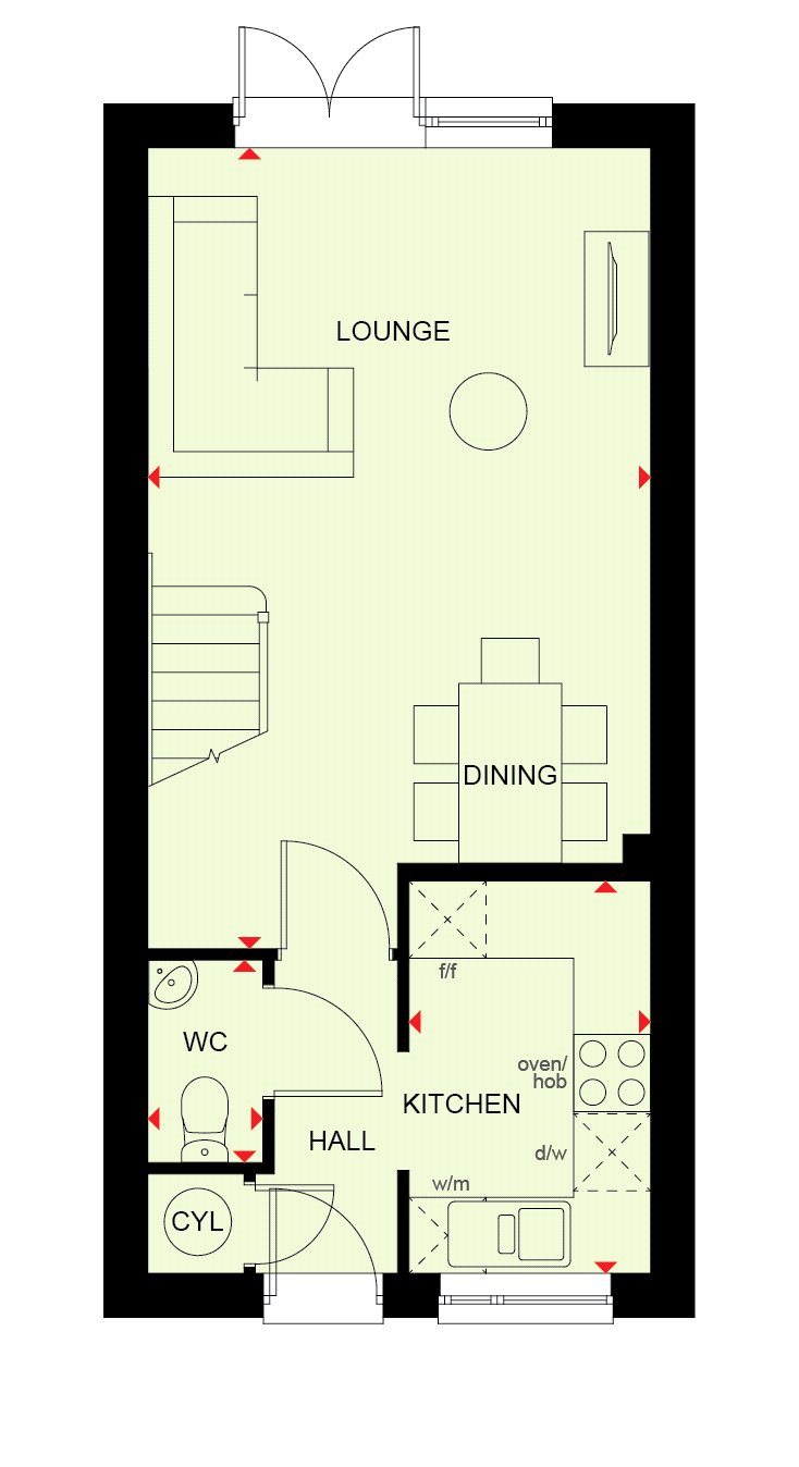 Plot 327 Franklin Gardens,, Cambridge Road, Cambridge floorplan