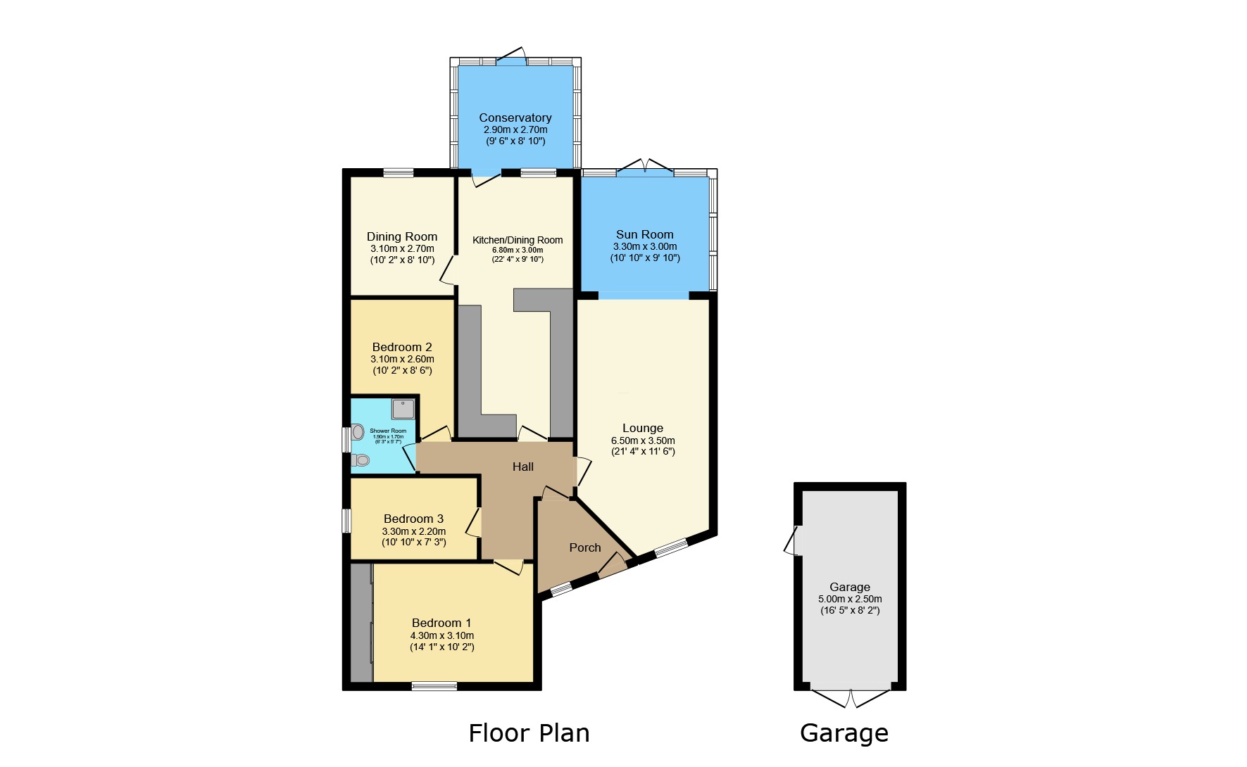 Waddington, Lincolnshire floorplan