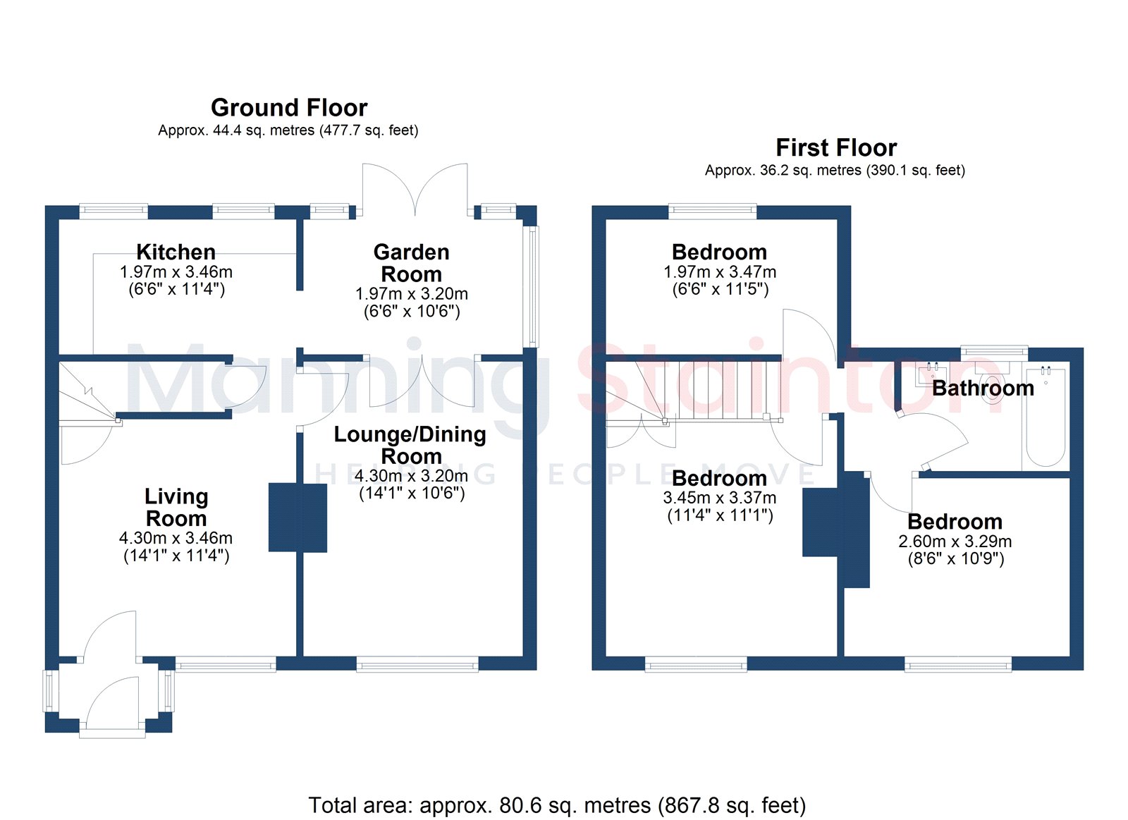 58, Main Street, Leeds floorplan