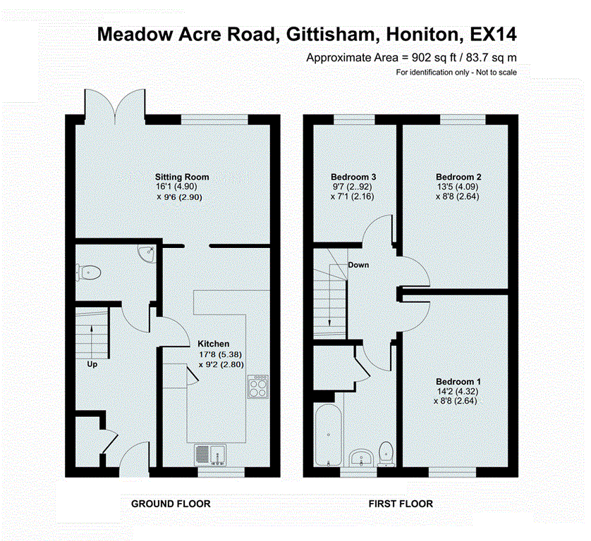 66, Meadow Acre Road Devon, Honiton floorplan
