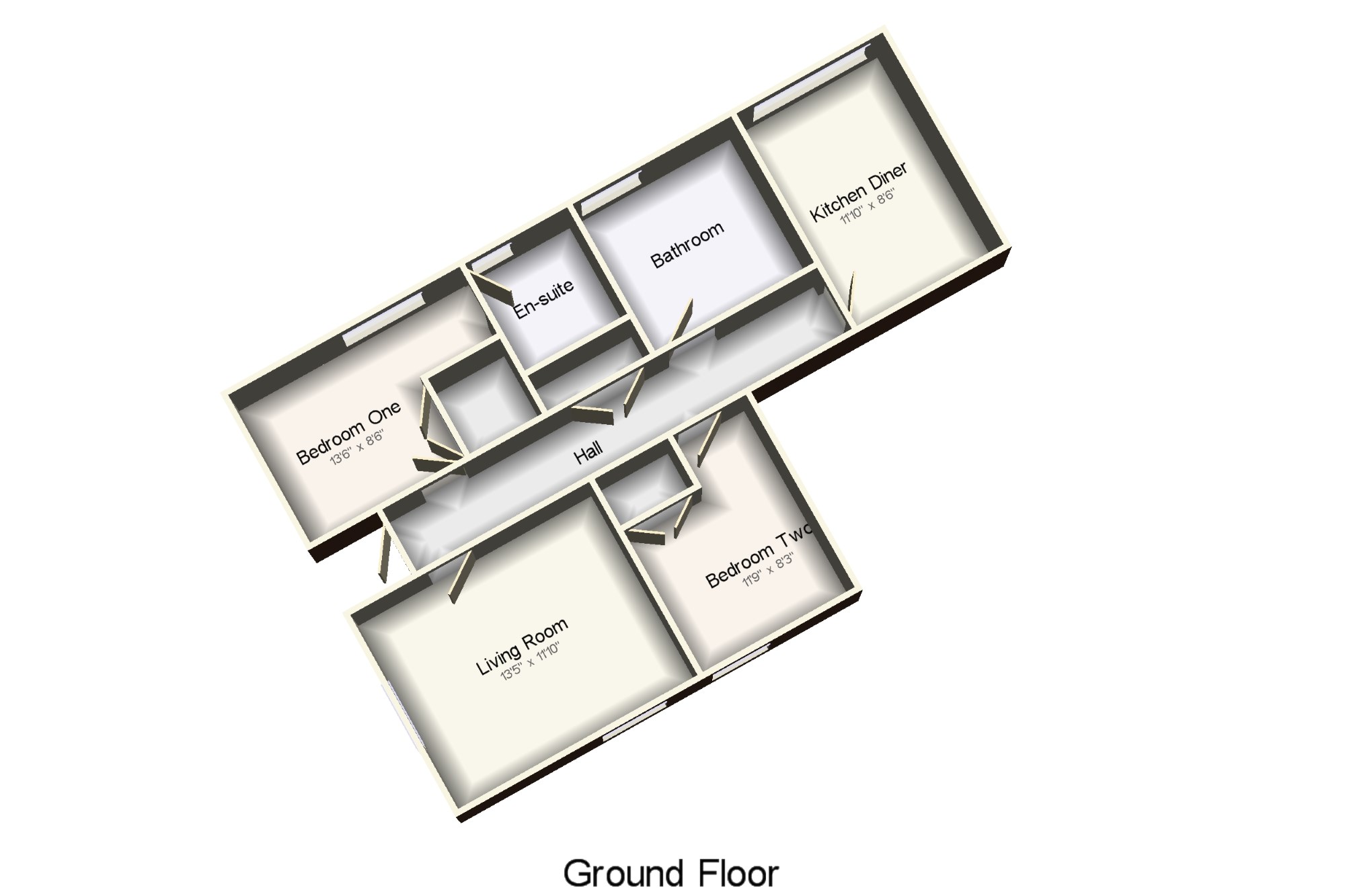 Higher Bugle, Bugle, St. Austell PL26, 2 bedroom bungalow for sale