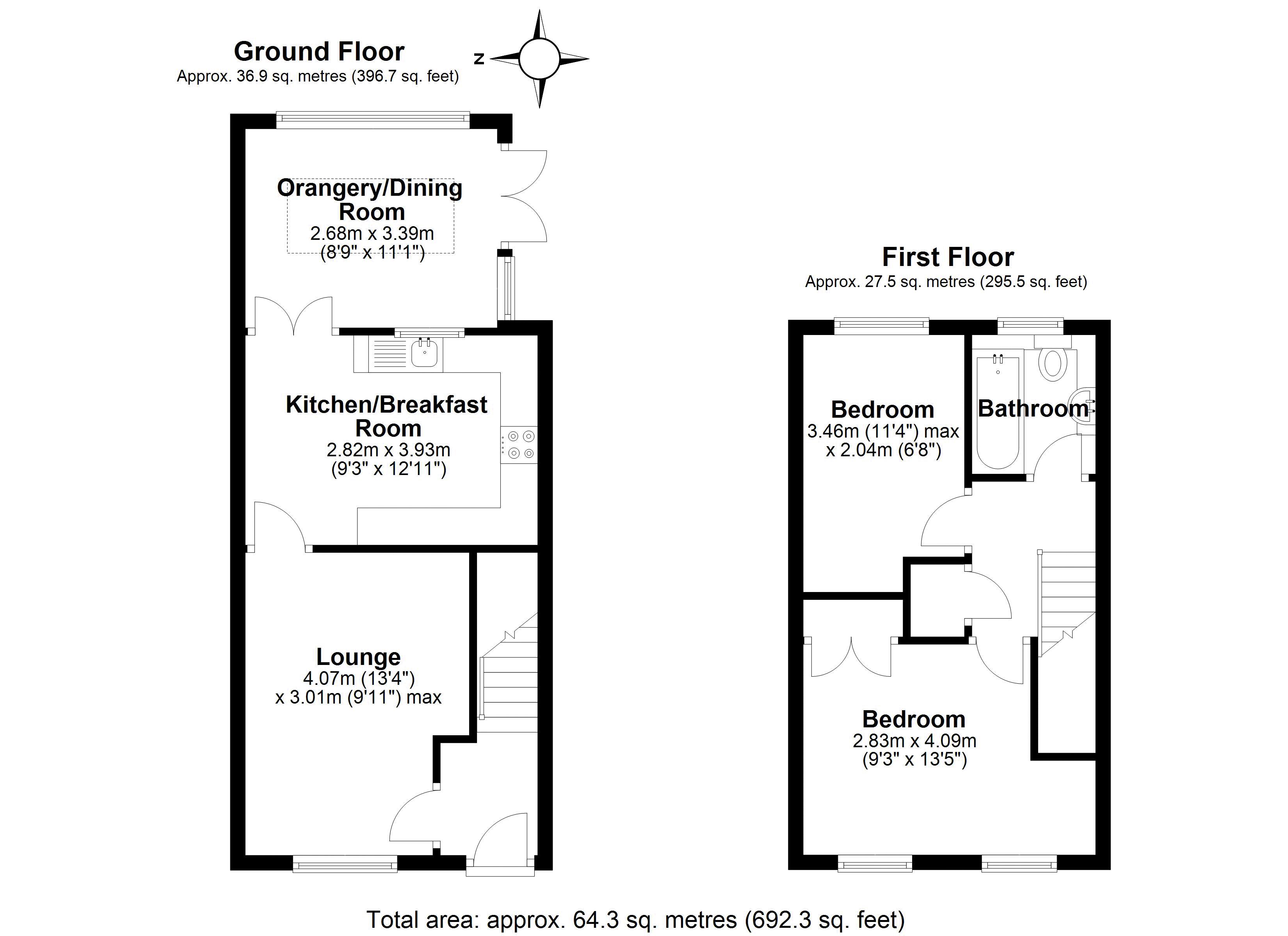 2, Sweet Chestnut Grove, Telford floorplan