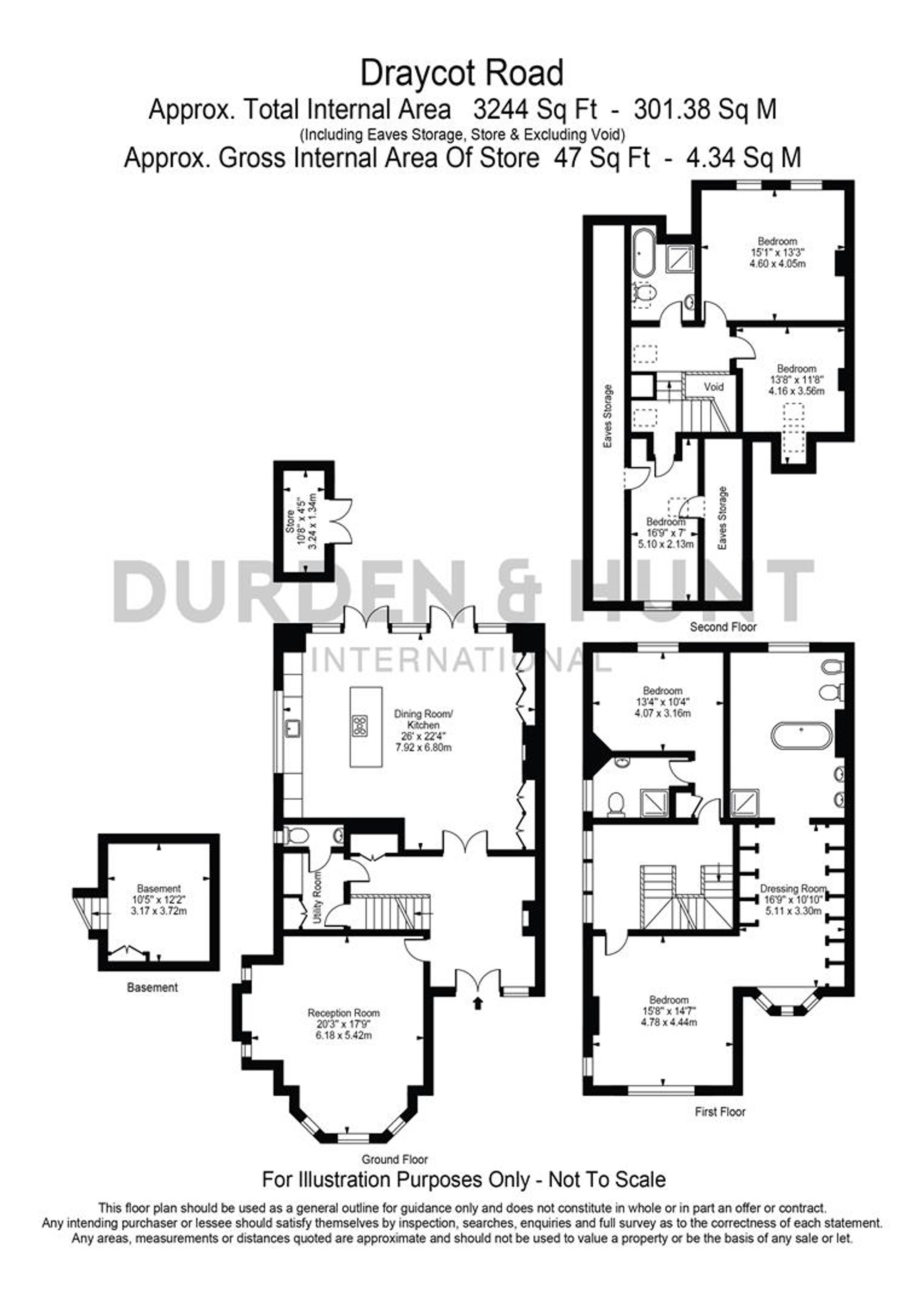 10 Draycot Road, London floorplan