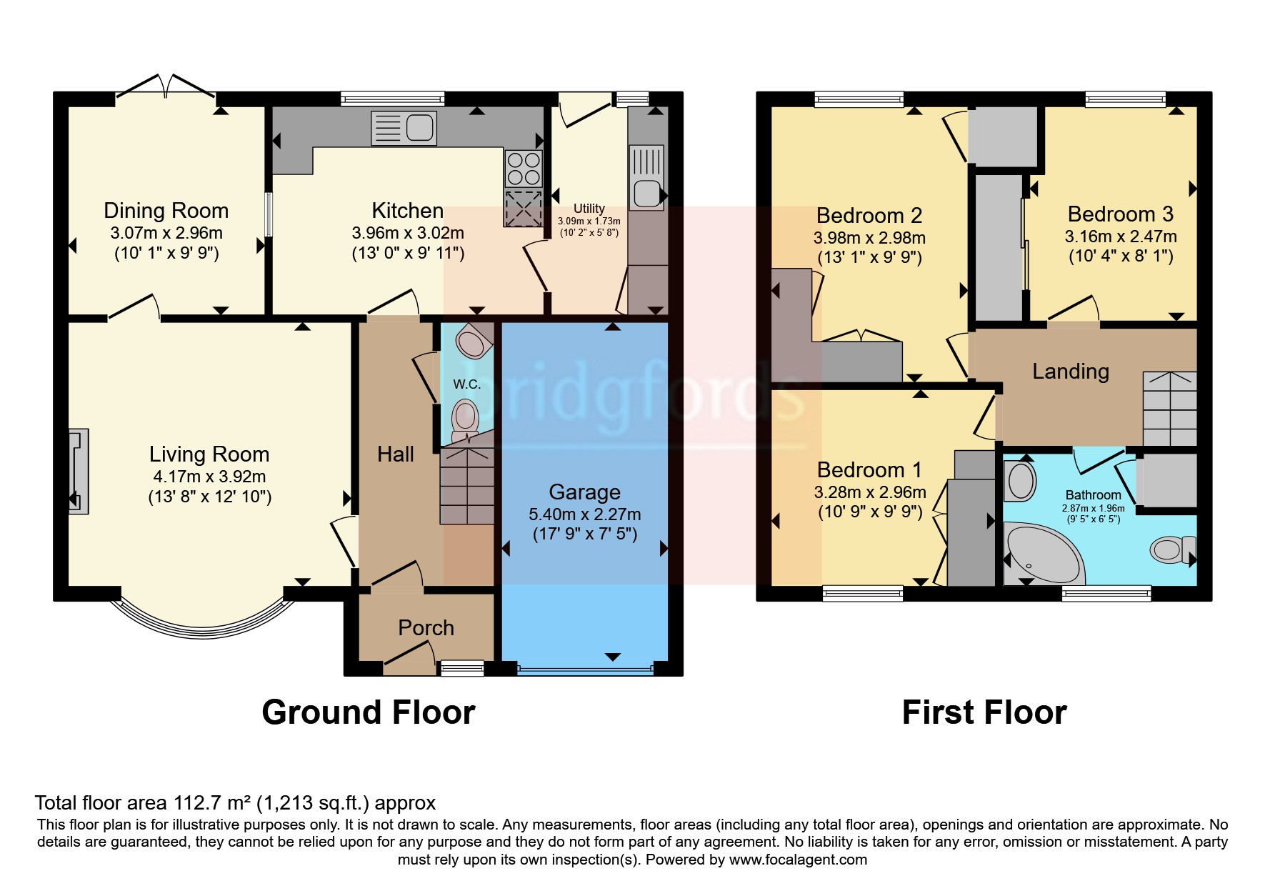 34, Cemetery Road, Crewe floorplan