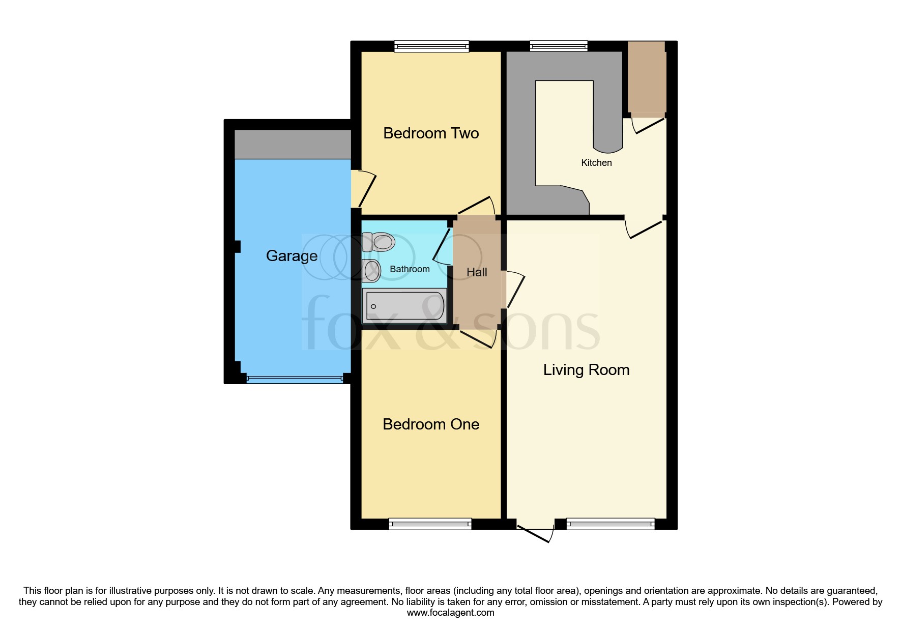 Flat 9, Belmont Court, Belmont Road, Southampton floorplan