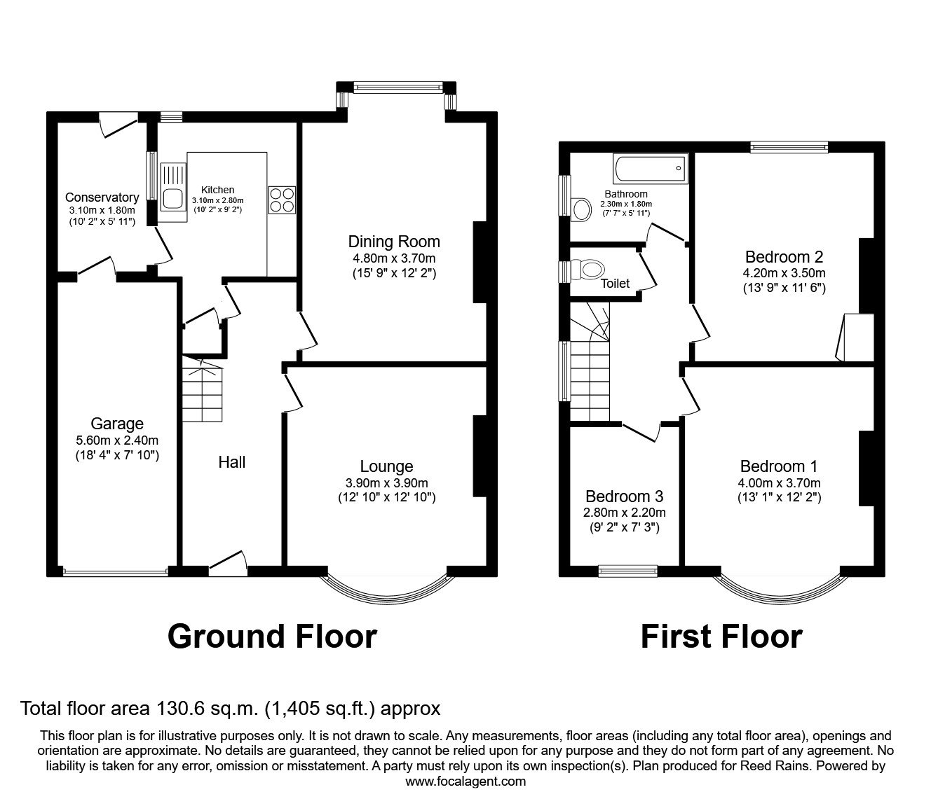 14, Blind Lane, Durham floorplan