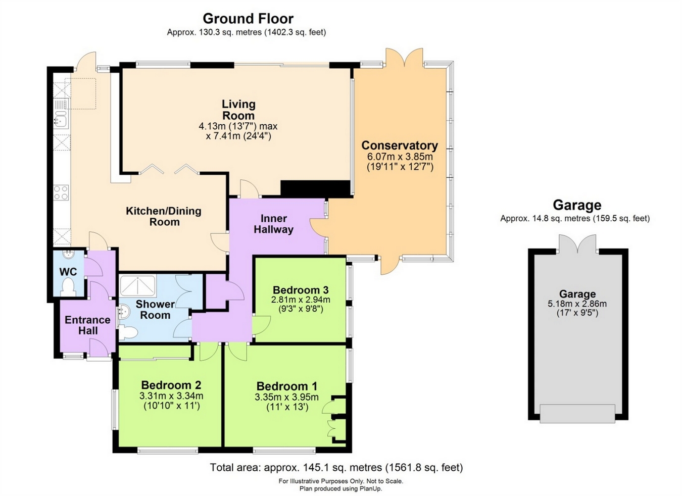 Lime Grove, Alveston, Bristol BS35, 3 bedroom detached bungalow for ...