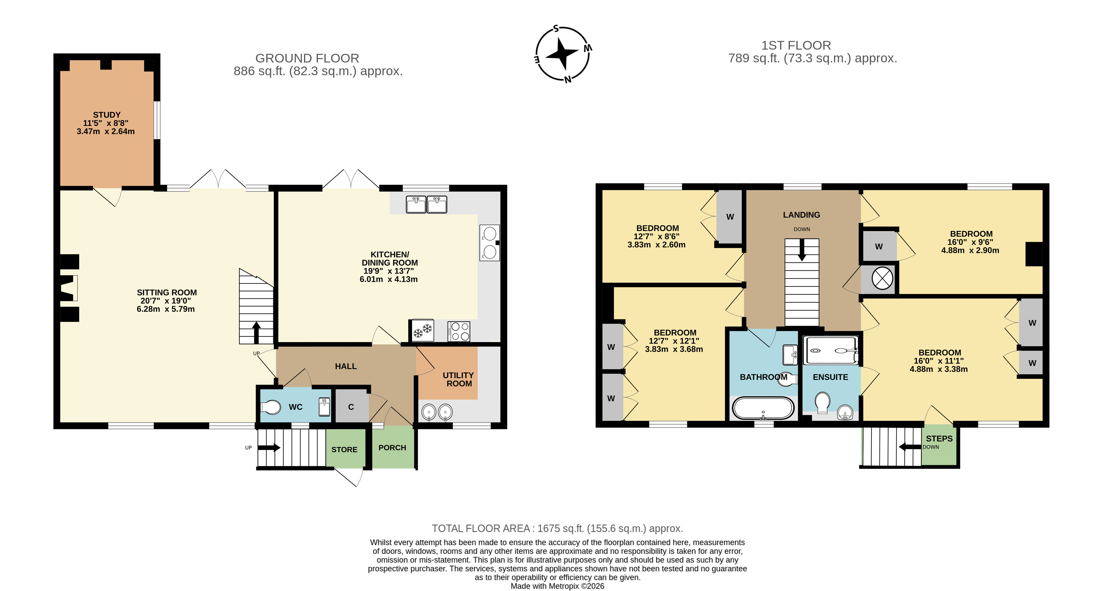 Tallet Cottage, 5, Turville Barns, Cirencester floorplan