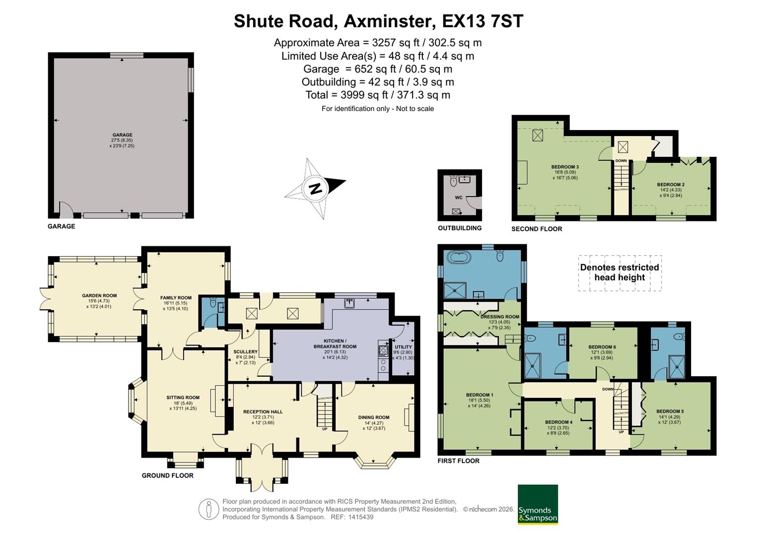 Little Park, Shute Road, Axminster floorplan