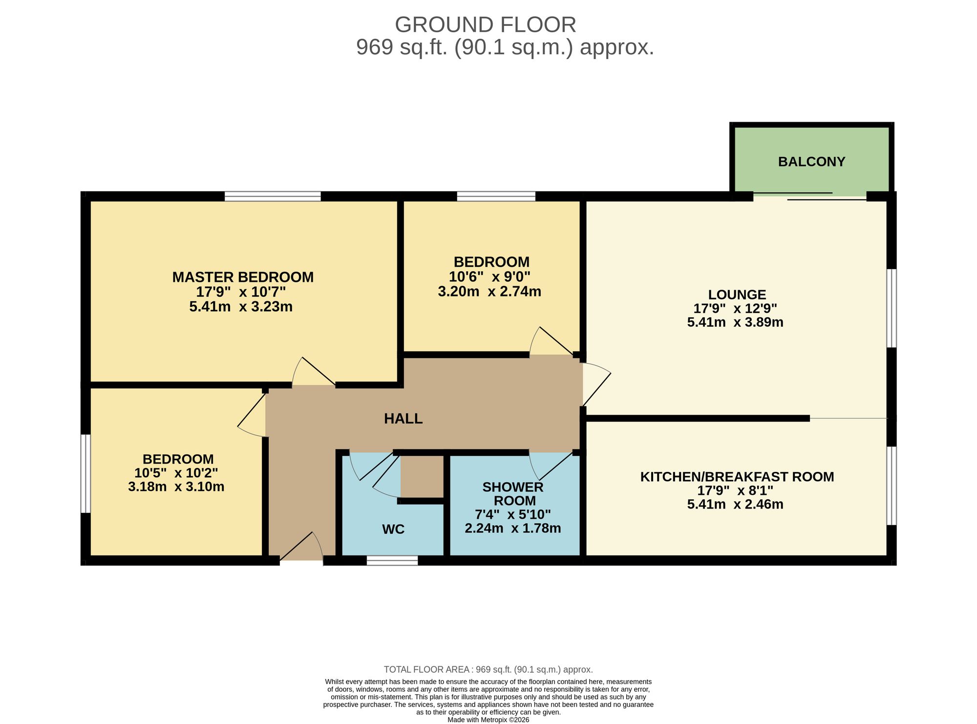 119 Chatsworth Road, Manchester floorplan