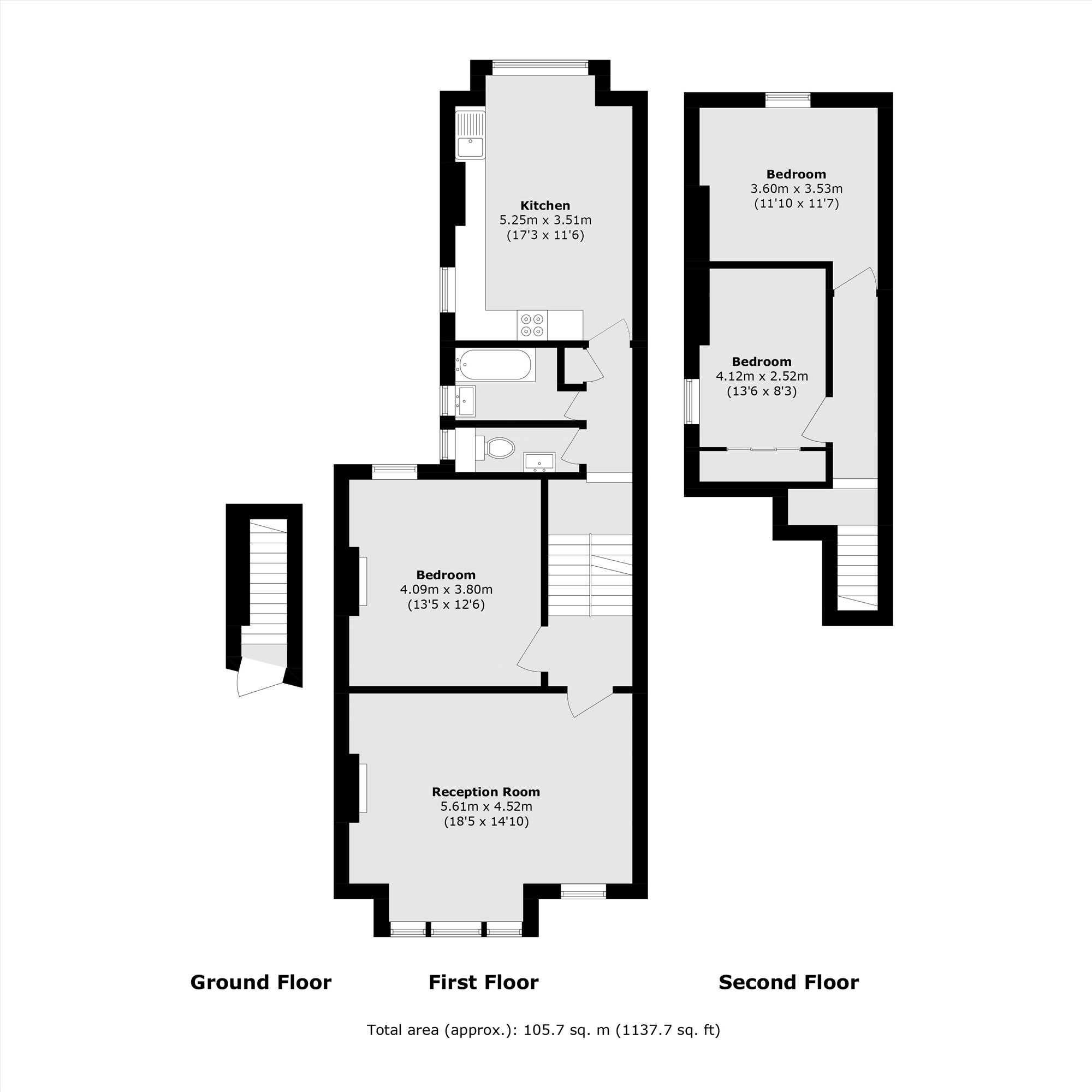 36B, Vancouver Road, London floorplan