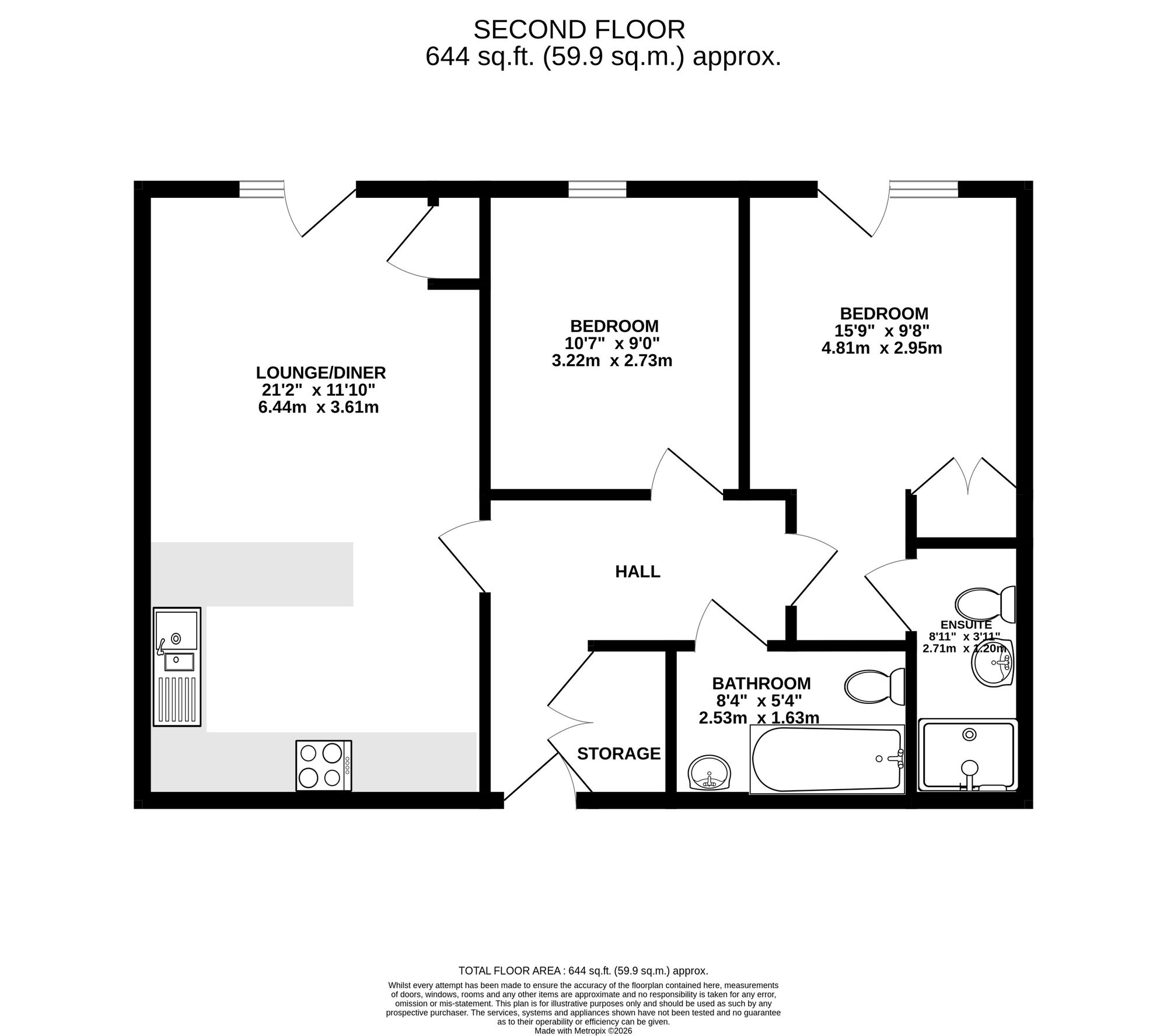 Flat 8, The Bramante Copper Dome Mews, Newport floorplan