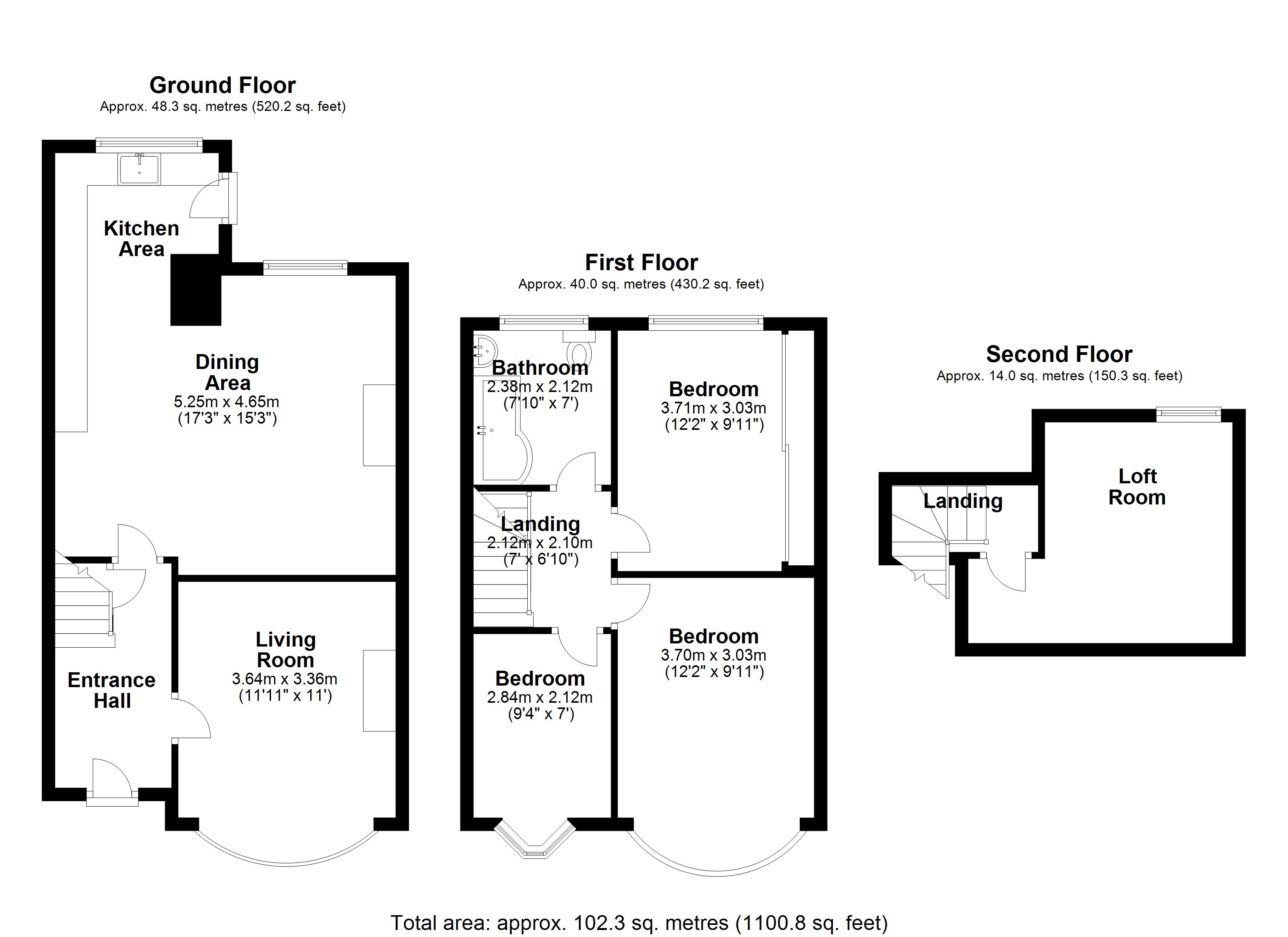 3 Bedrooms Terraced house for sale in Middlefield Road, Hoddesdon EN11