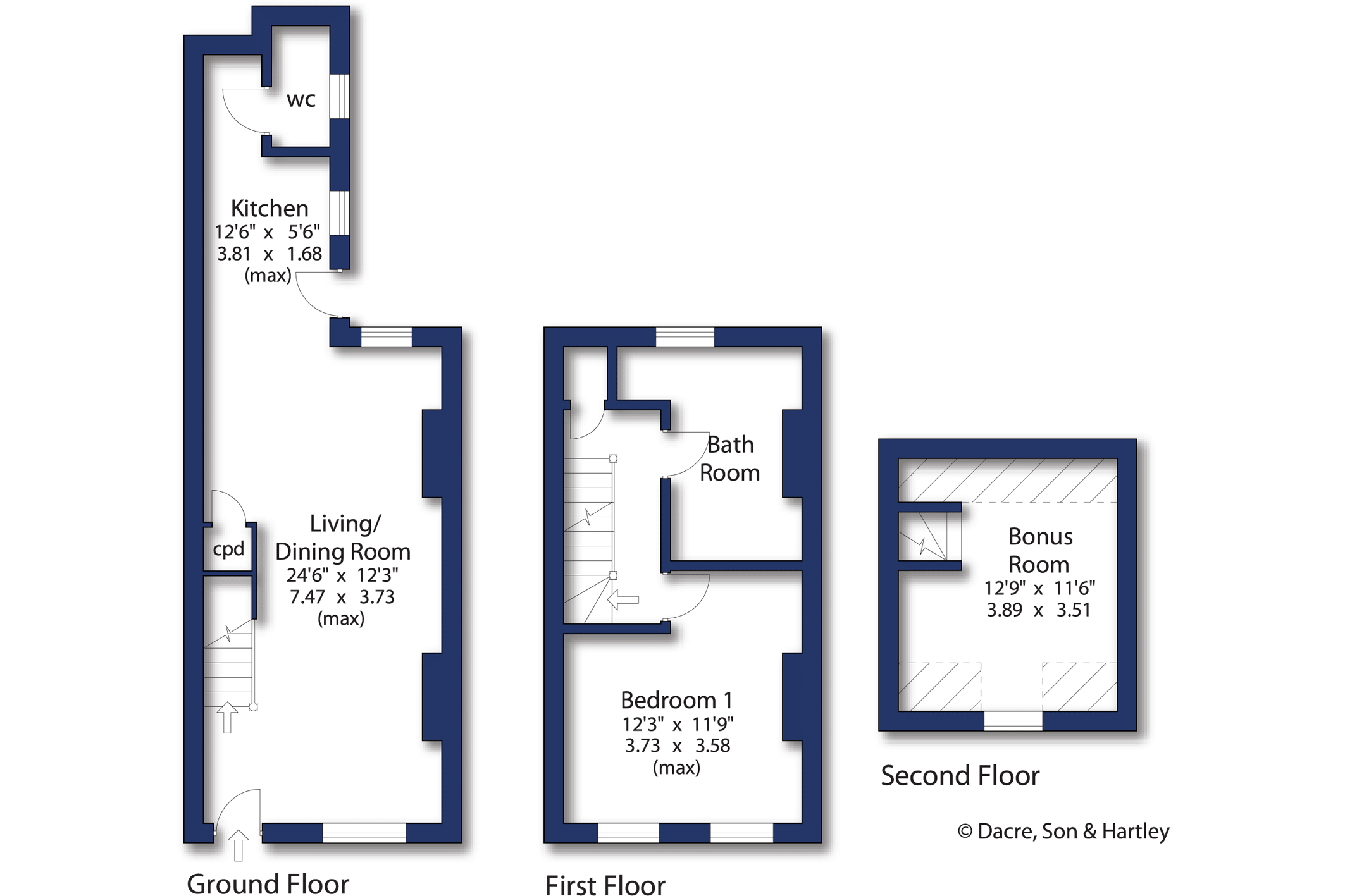 7, Millfield Street, Harrogate floorplan
