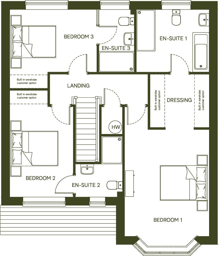 The Windsor, Barn Road, Congleton floorplan