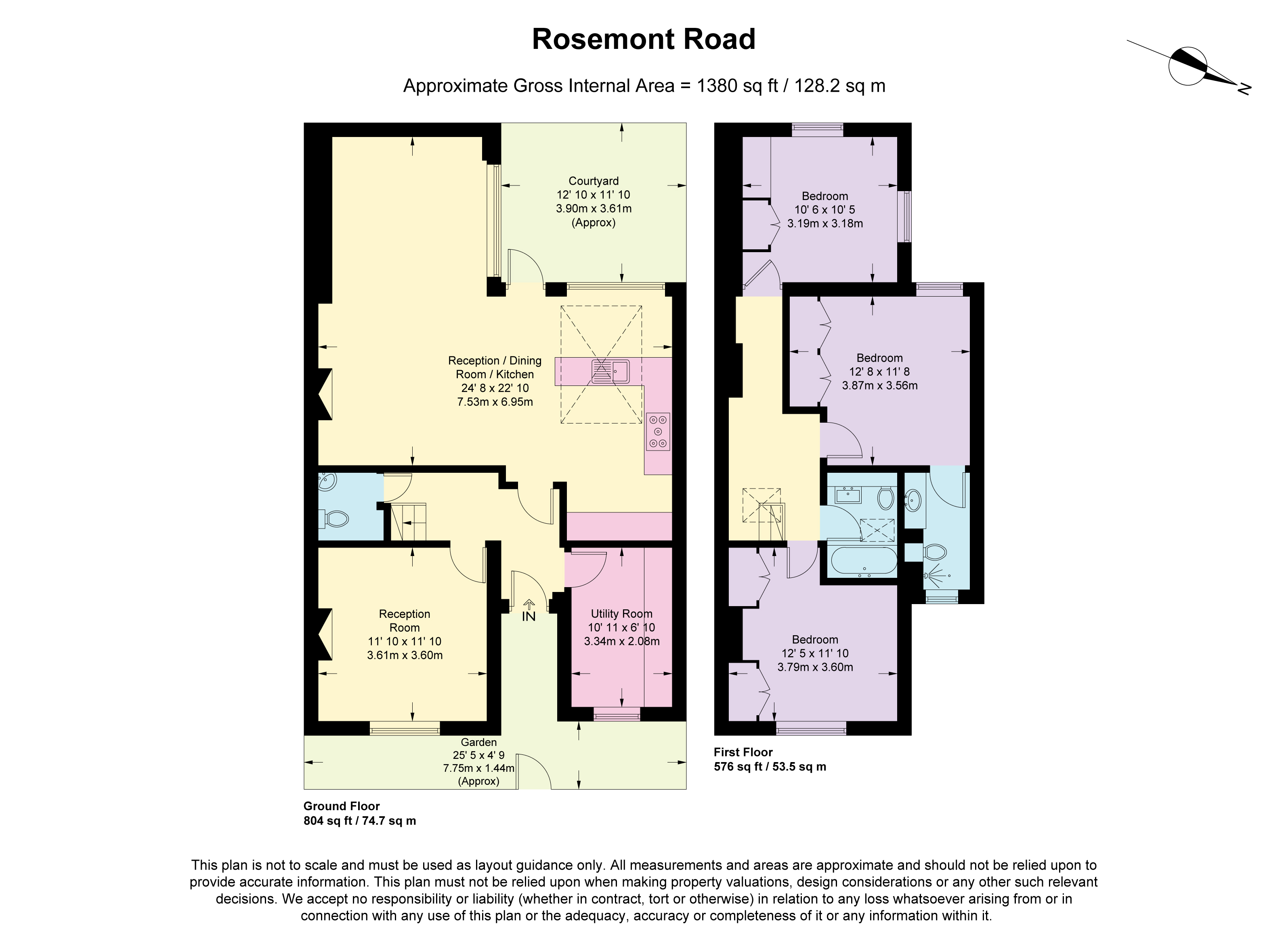 13, Rosemont Road, Richmond floorplan
