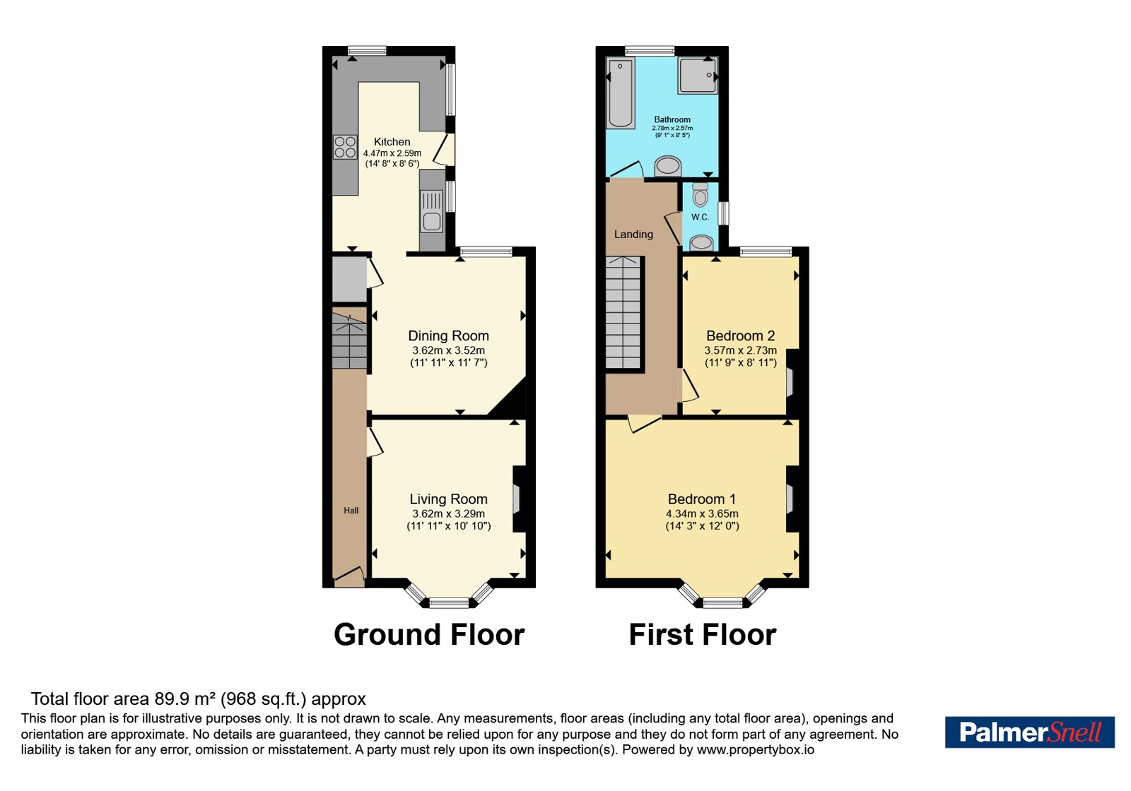 162, Newstead Road, Dorset floorplan