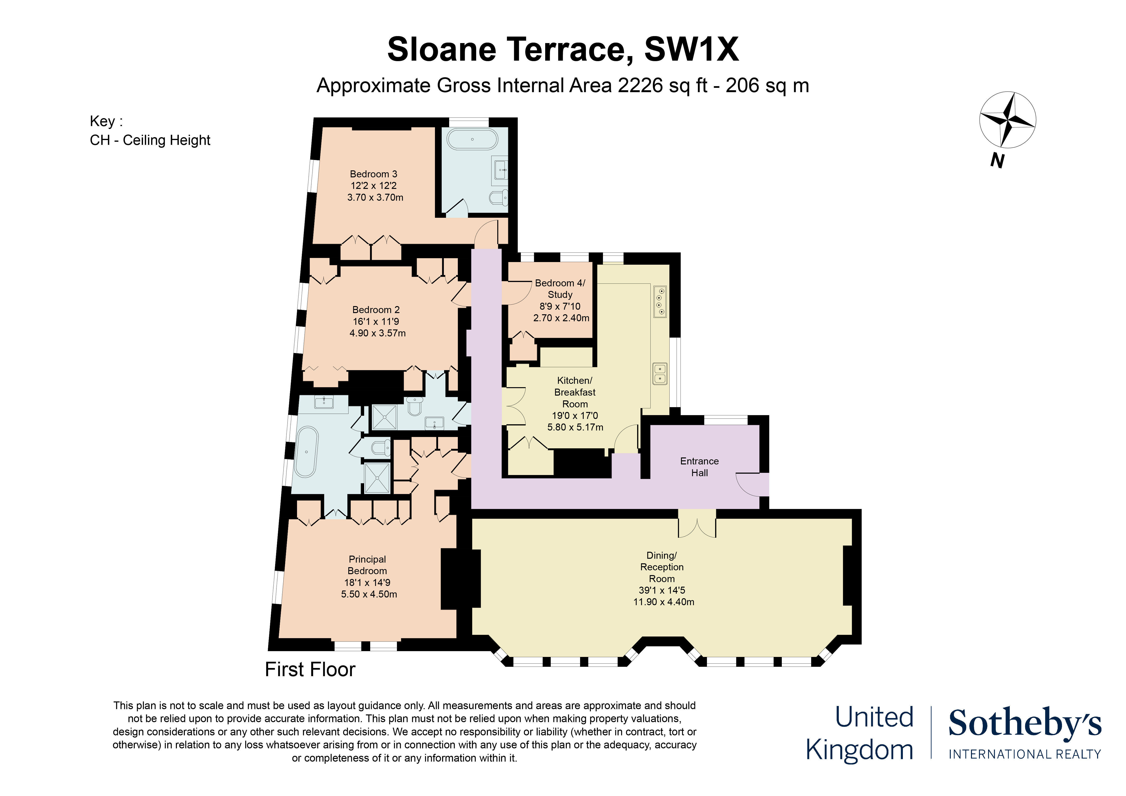 Sloane, Sloane Terrace Mansions, London floorplan