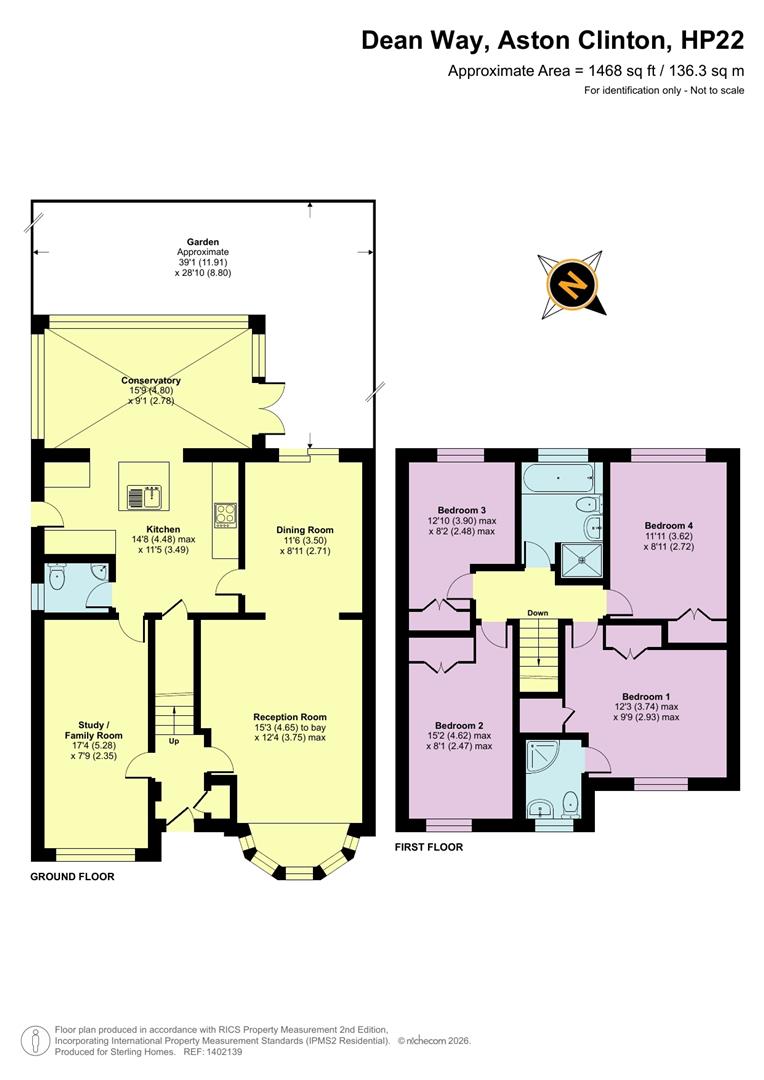 4, Dean Way, Aston Clinton floorplan
