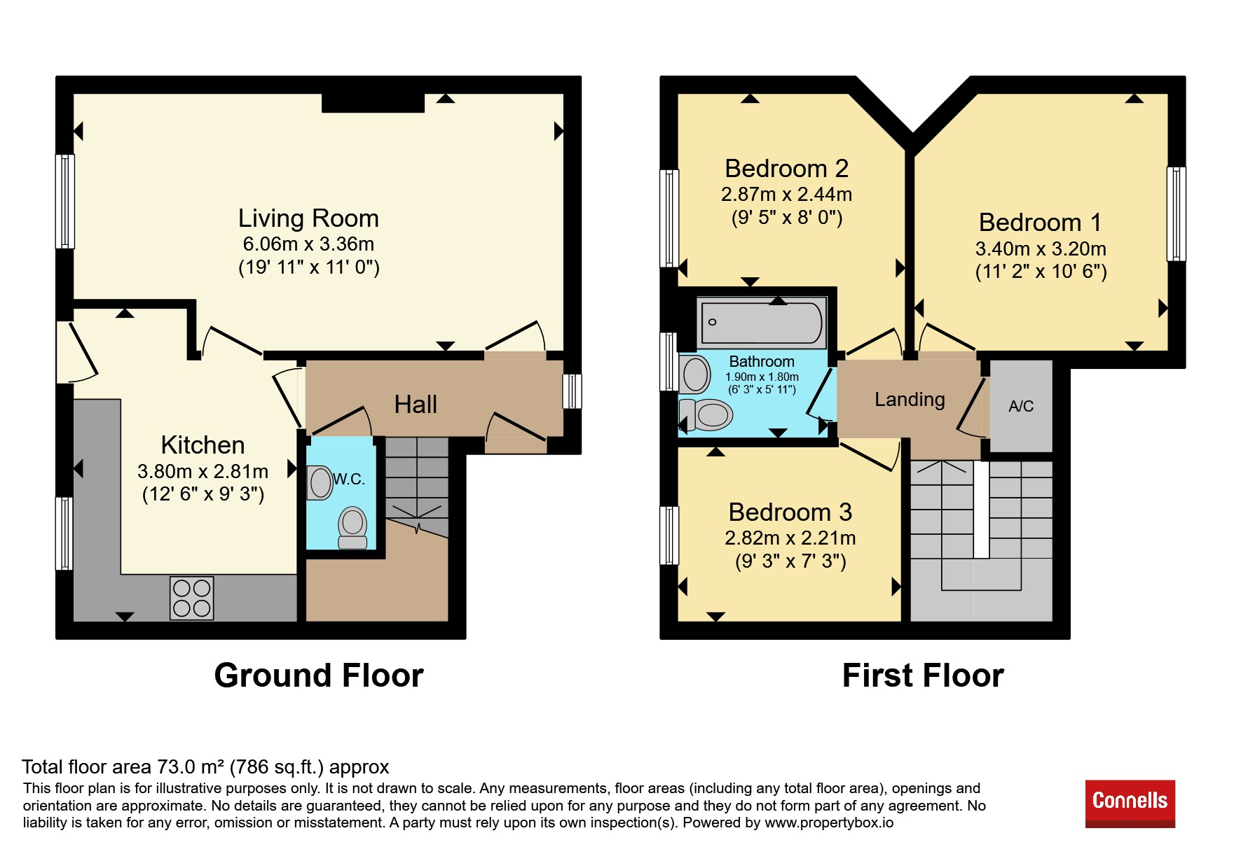 37, Justins Avenue, Stratford-Upon-Avon floorplan