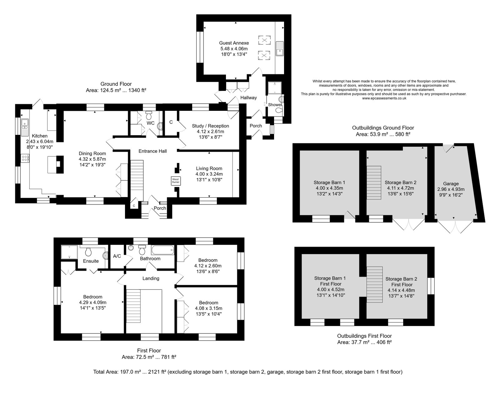 Chapel Barn, Bath floorplan