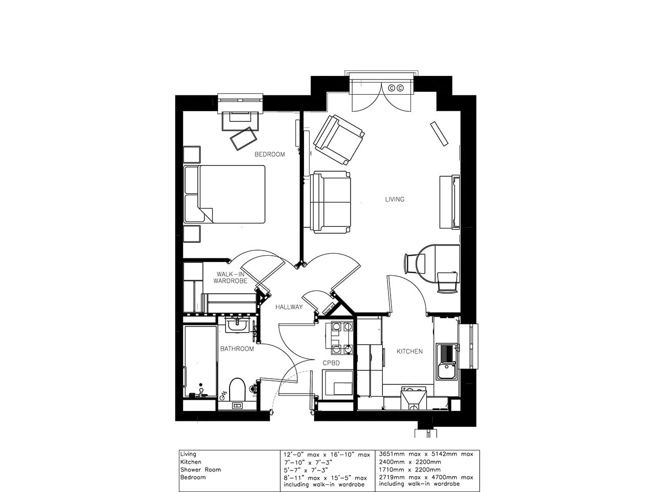 21, South Shields floorplan
