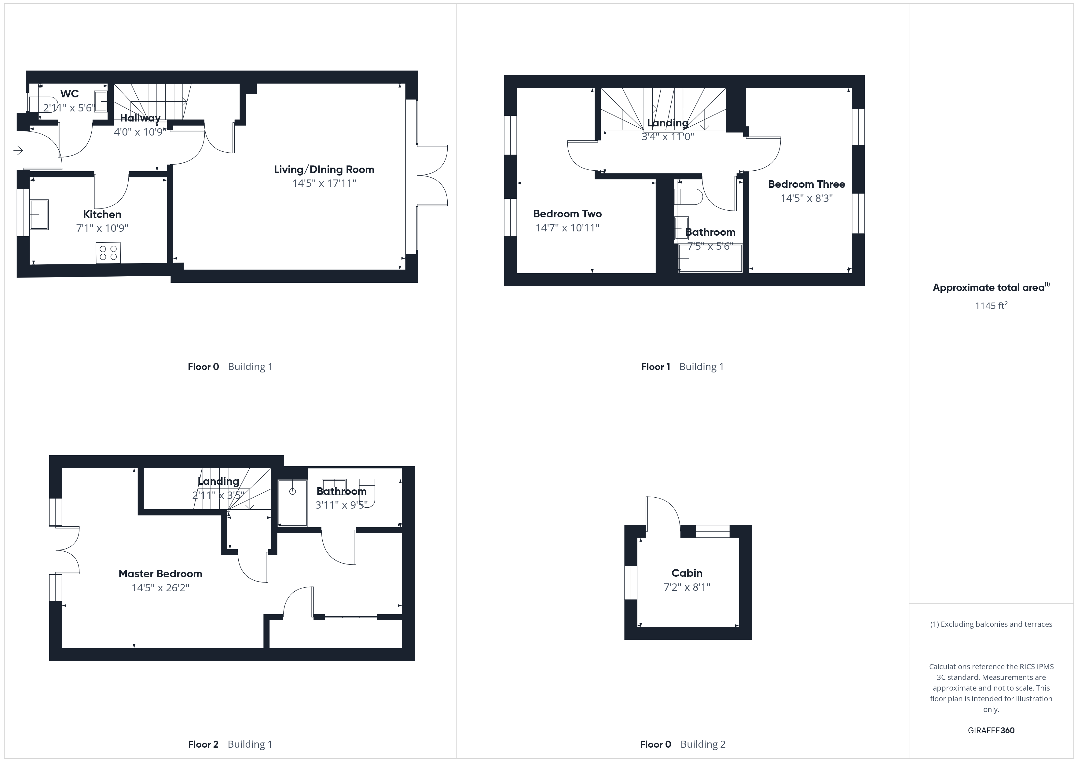 84, Oak Avenue, Wokingham floorplan