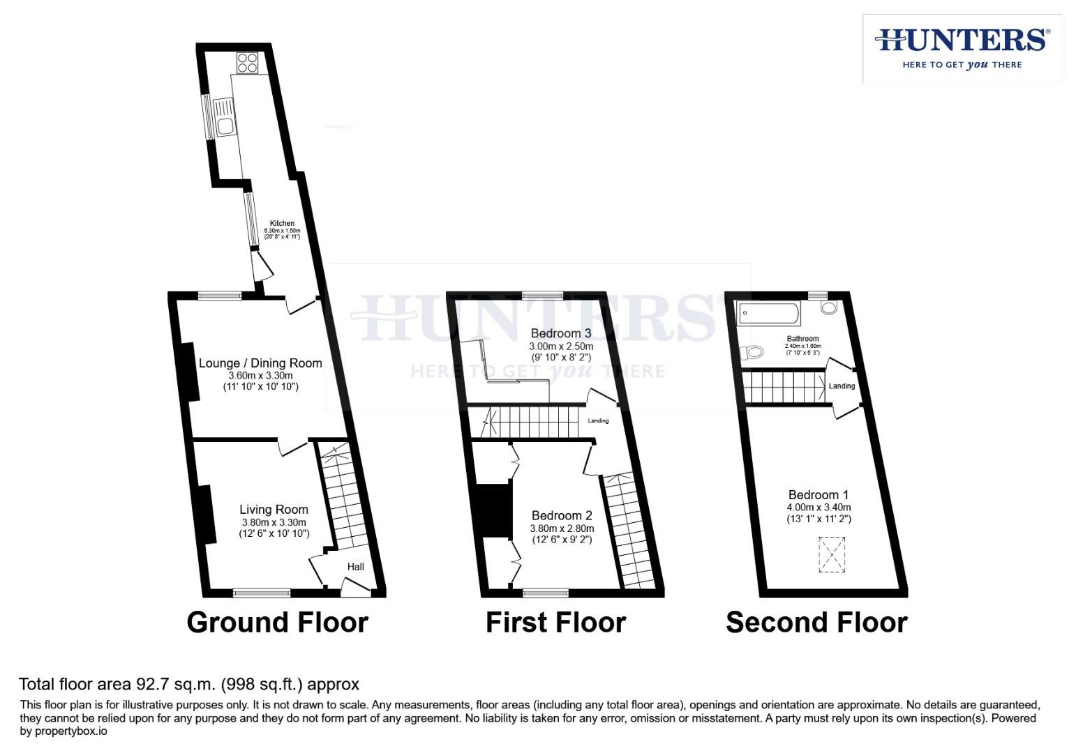 70, Cemetery Road, York floorplan