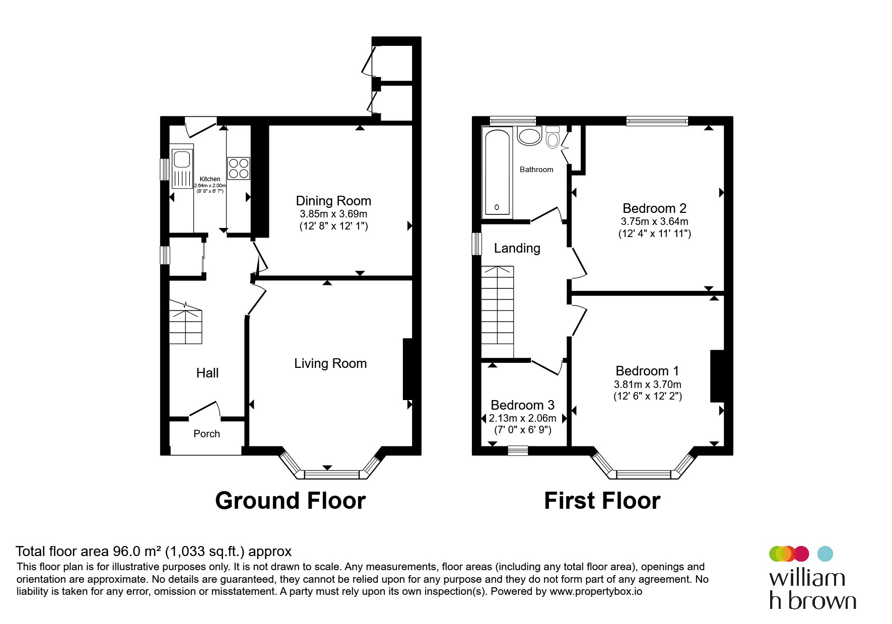 18, Mill Lane, Doncaster floorplan