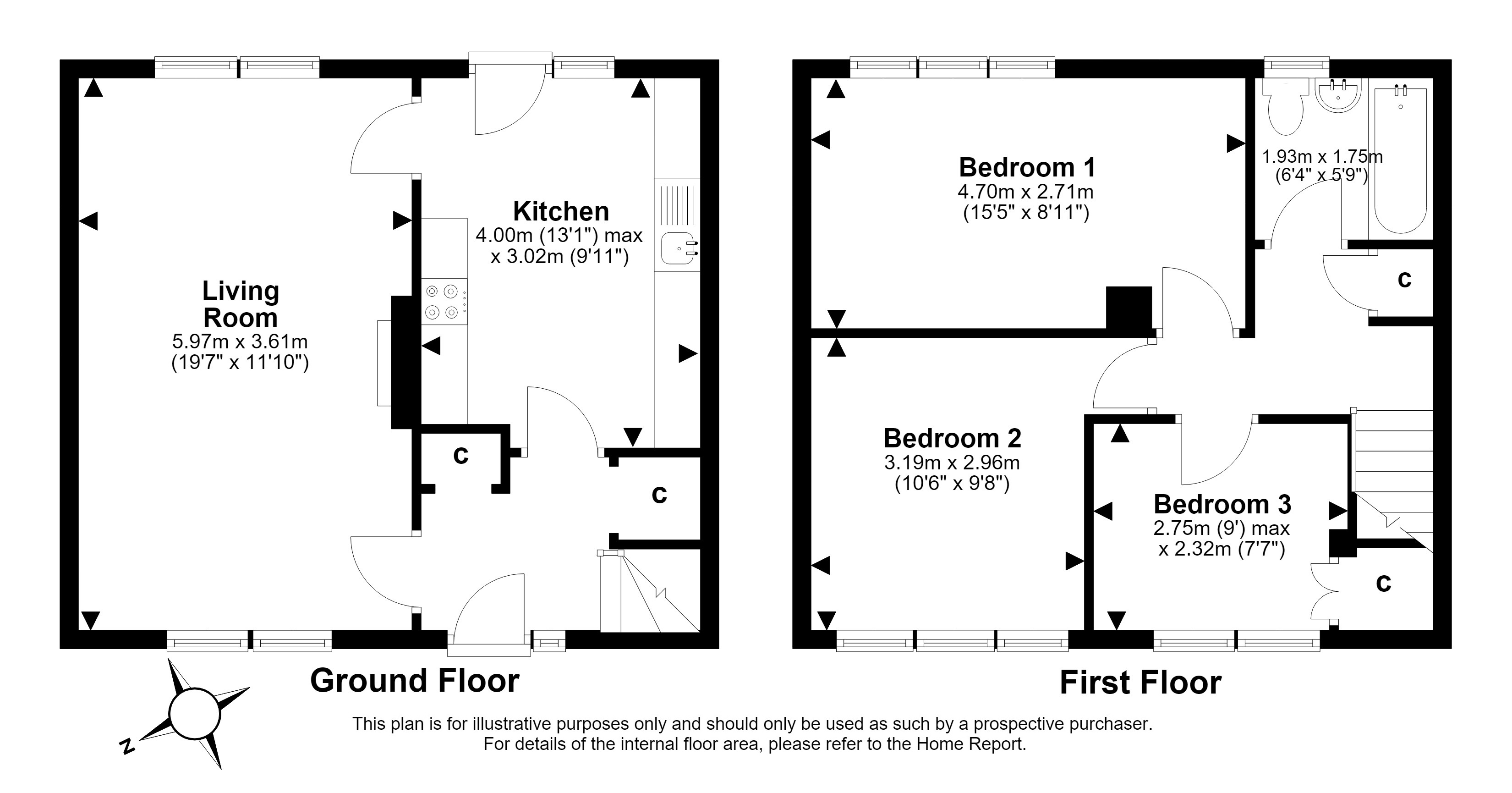 42, Kippielaw Park, Mayfield floorplan