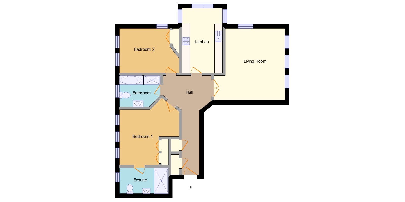 2 Bedrooms Flat for sale in Harbourside, Kip Marina, Inverkip, Inverclyde PA16