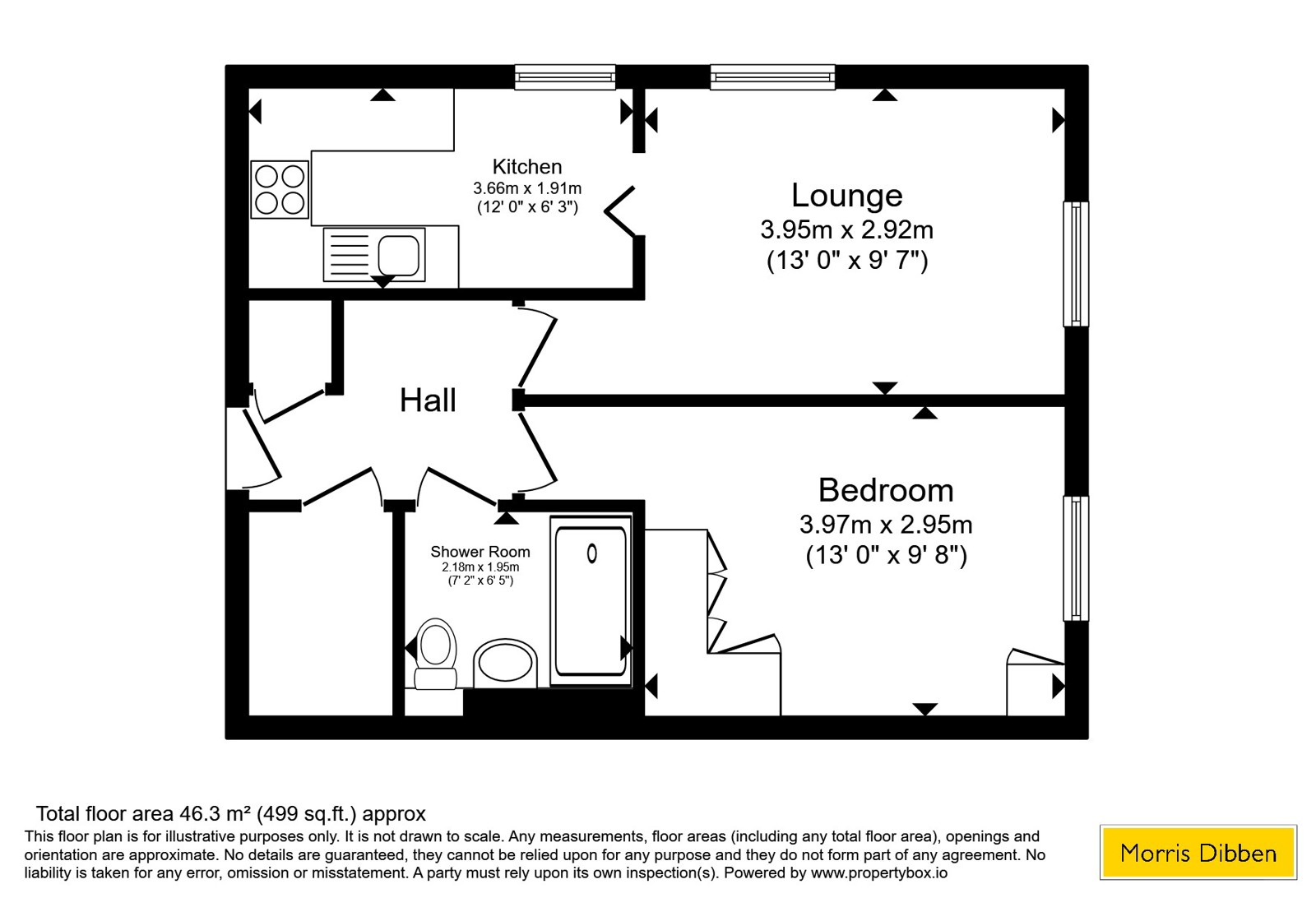 Wide Lane, Hampshire floorplan