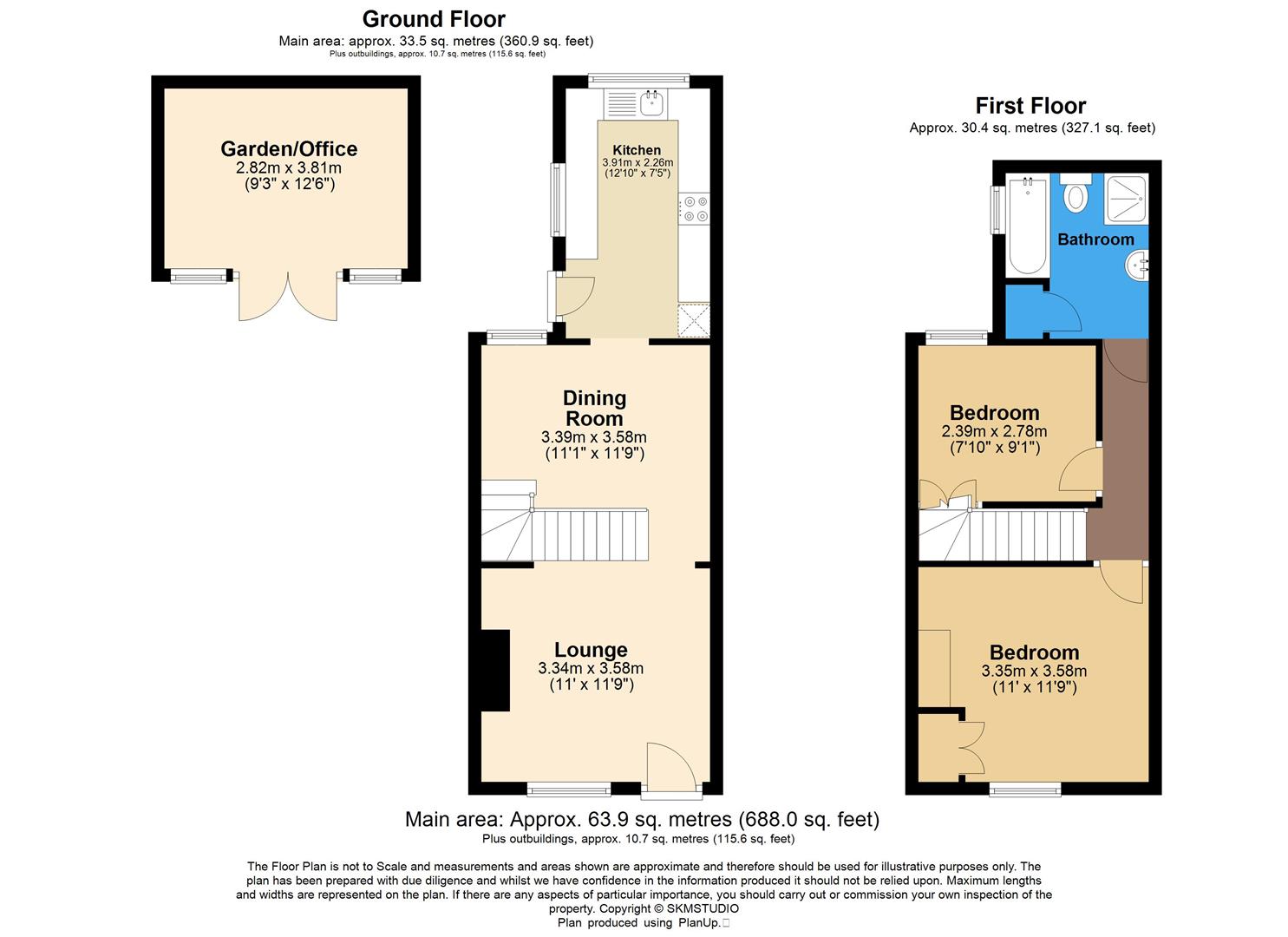 32, Arthur Road, St. Albans floorplan