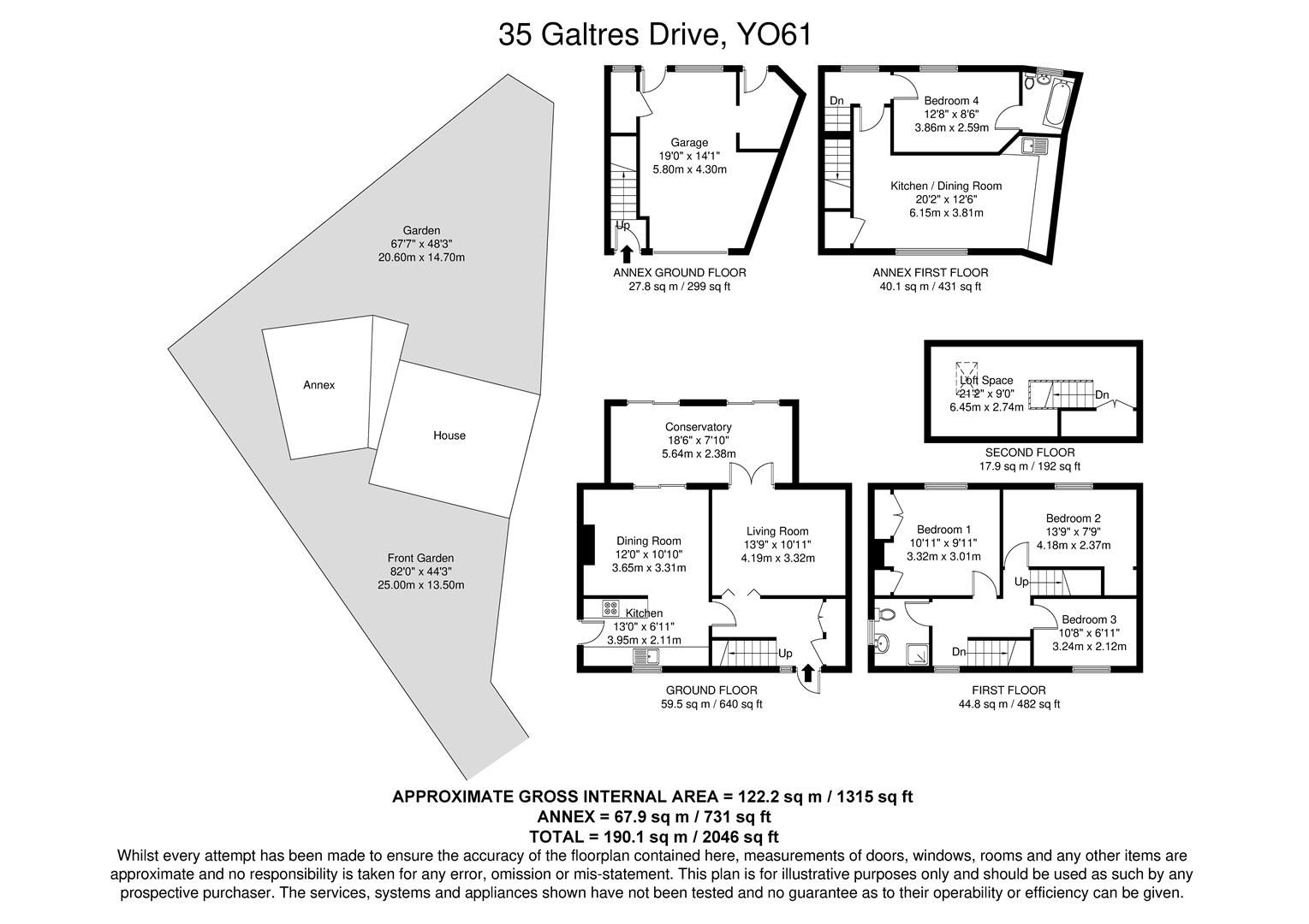 Galtres Drive, York floorplan