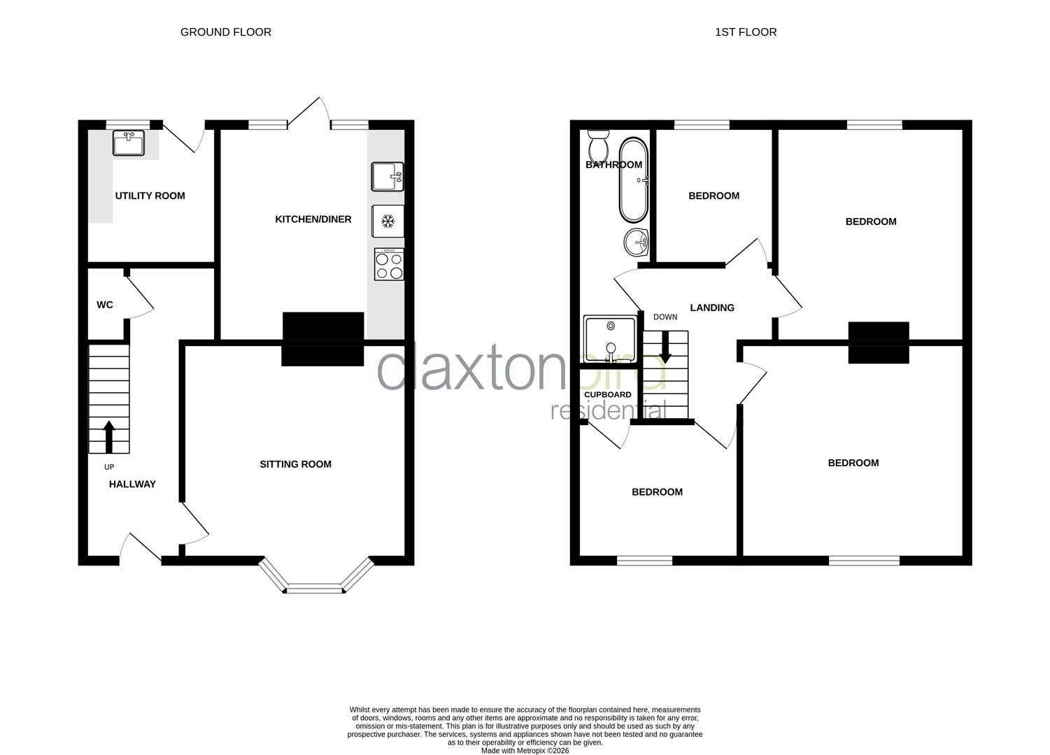 Warwick Street, Norwich floorplan
