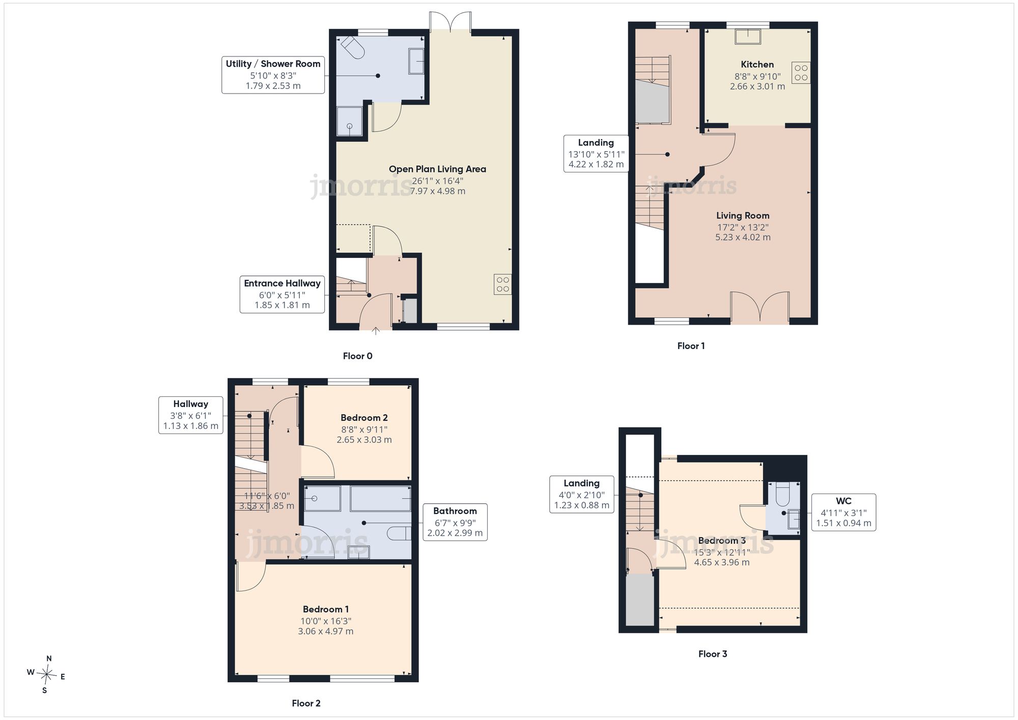 27 Kensington Gardens, Haverfordwest floorplan