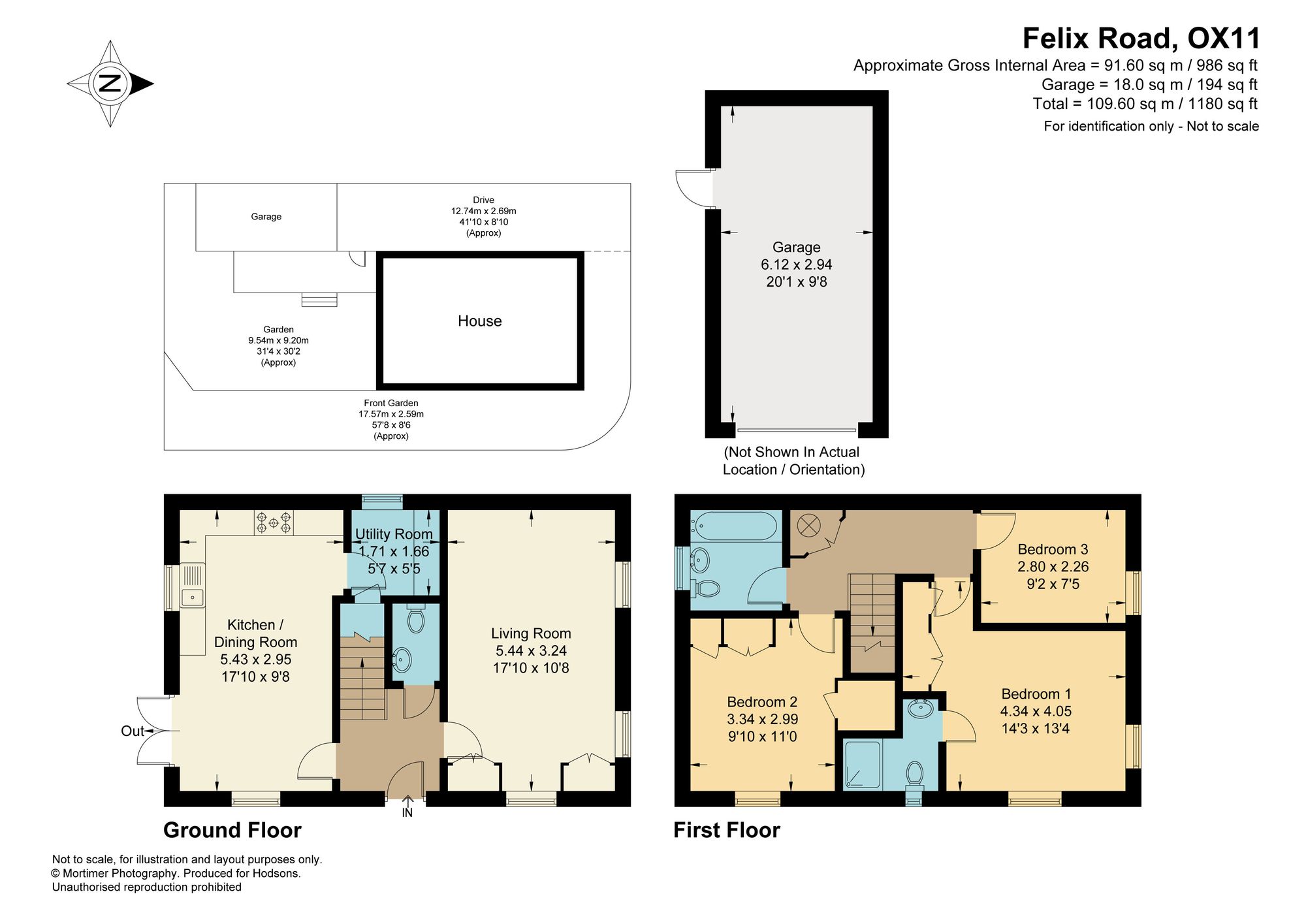 2 Felix Road, Didcot floorplan