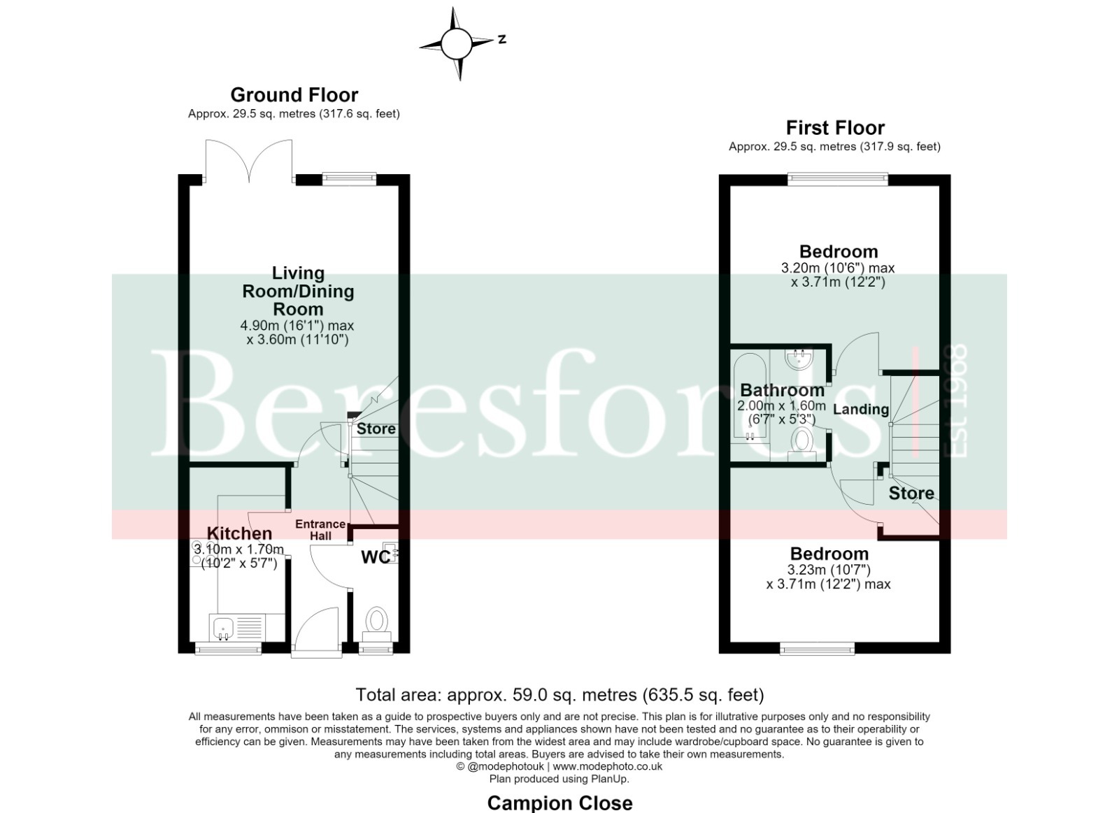 39, Campion Close, Romford floorplan