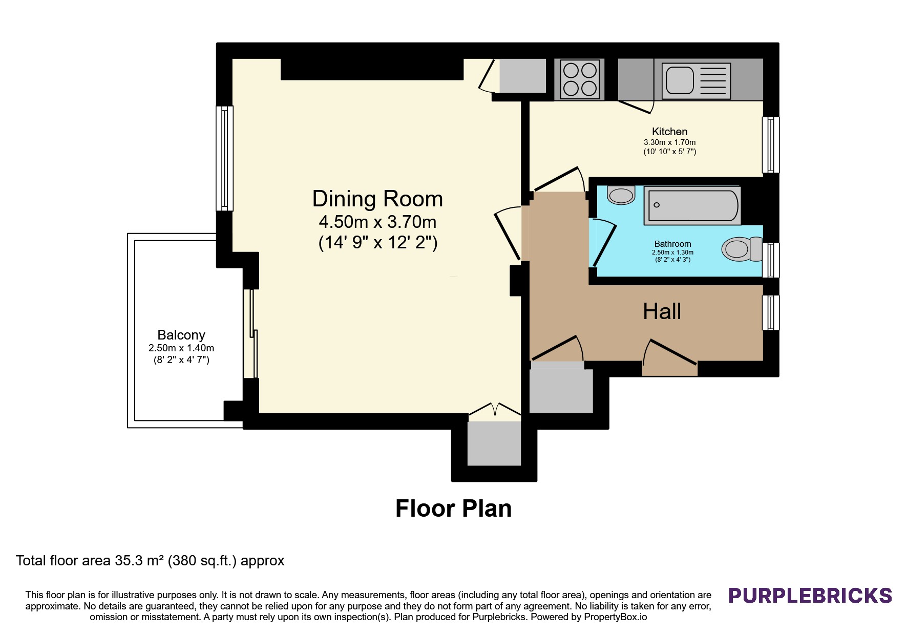 Flat 24/Keats House, Elmington Estate, London floorplan