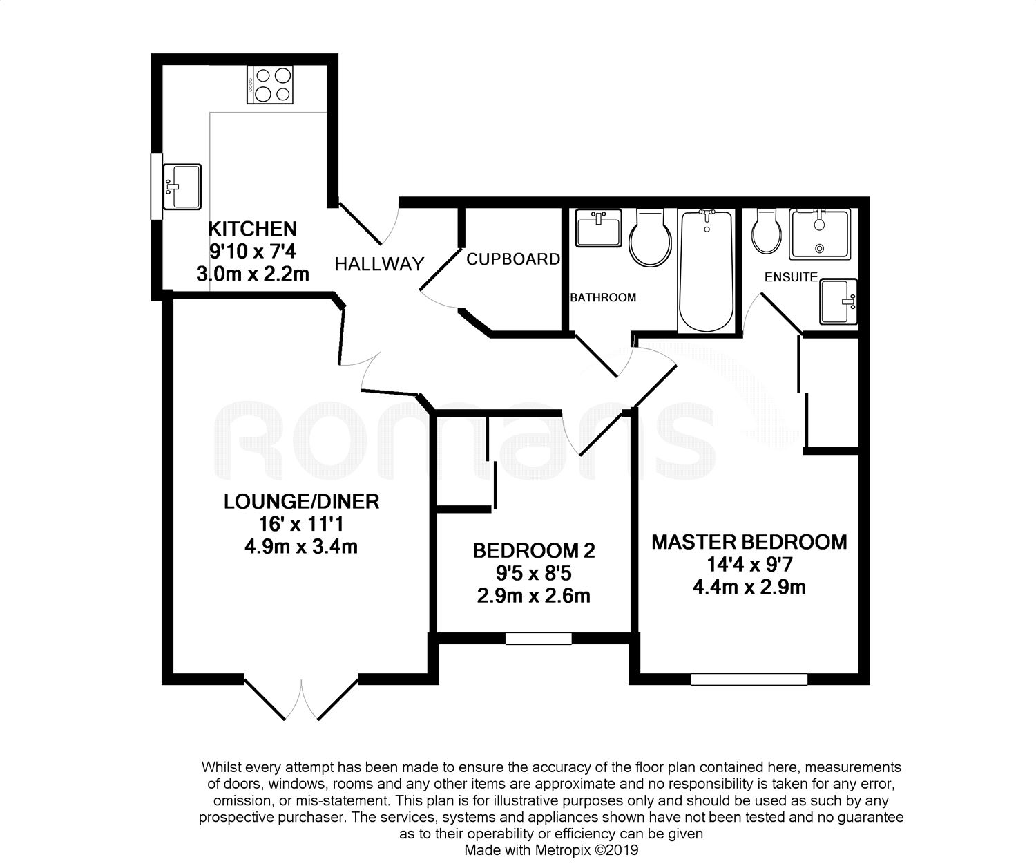 2 Bedrooms Flat for sale in Woodford Court, Western Avenue, Reading RG5