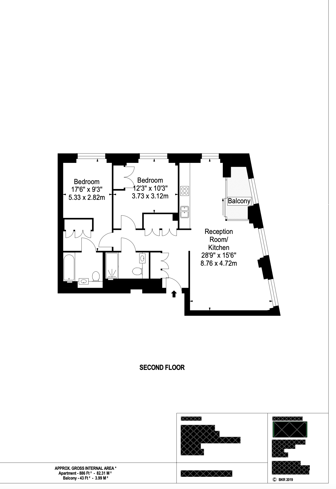 6, Charles Clowes Walk, London floorplan
