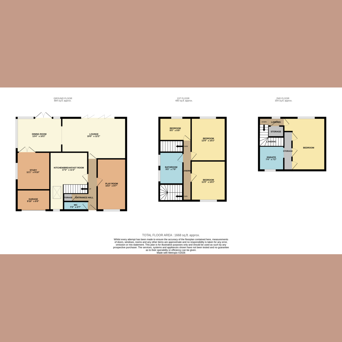31, Victoria Avenue, Rayleigh floorplan