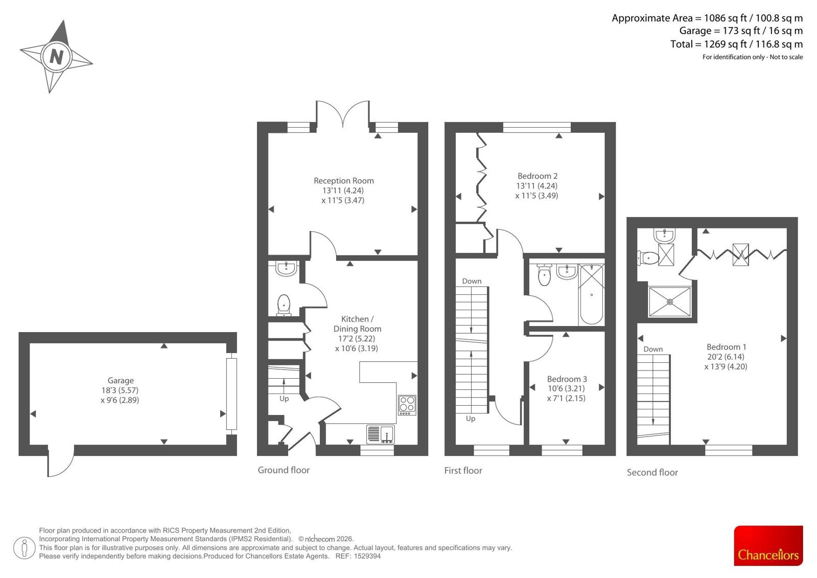Whinham Green, Buckinghamshire floorplan