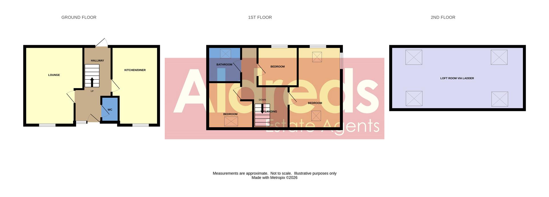The Old Net Store, Cross Keys, Lowestoft floorplan