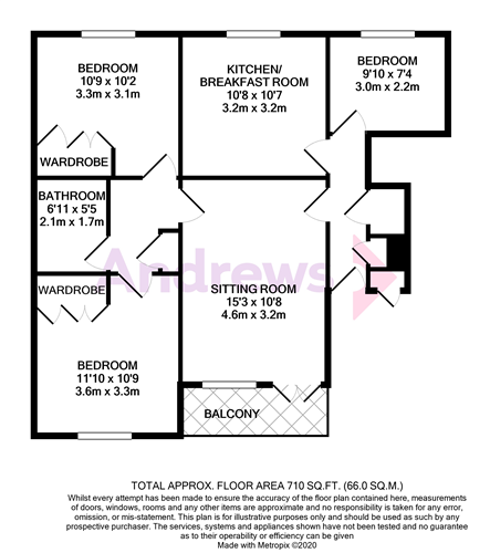 Jesse Hughes Court, Somerset floorplan